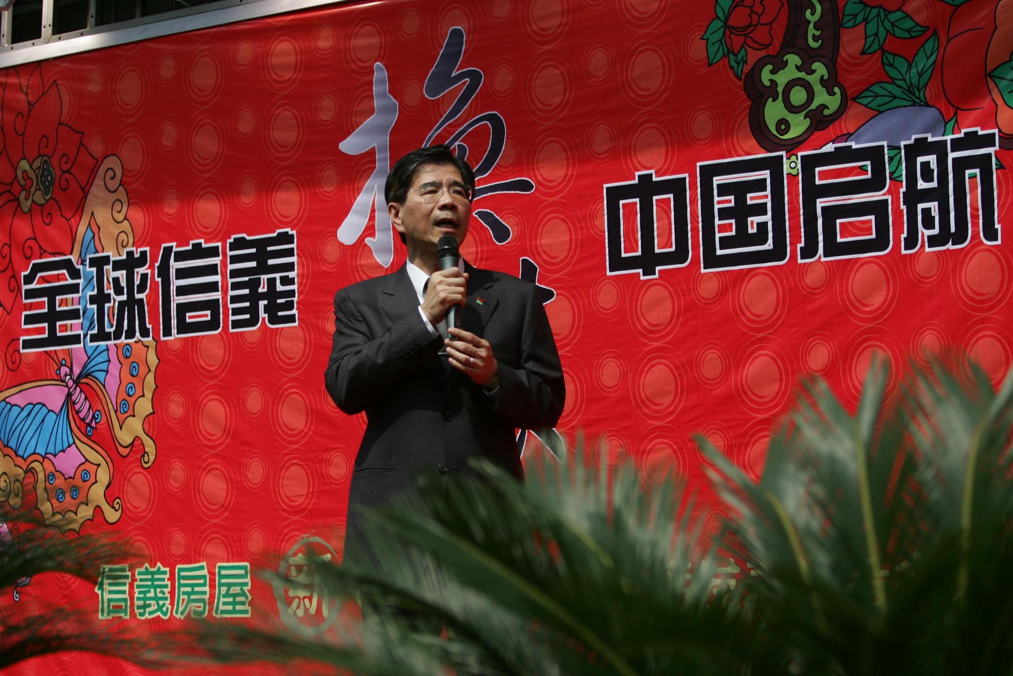 周俊吉很早就帶領信義進軍中國大陸市場,如今已開花結果。(東方IC)