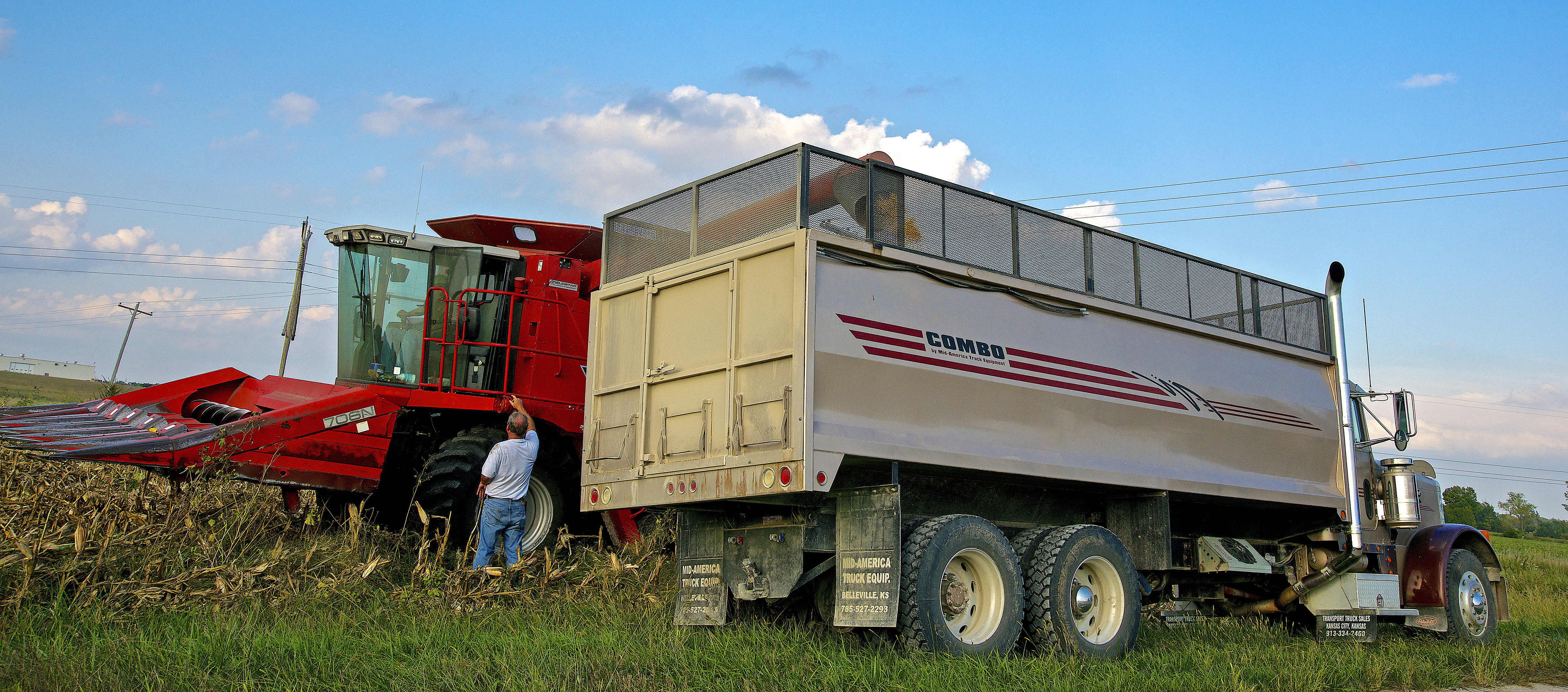 許多美國農民也公開反對美國川普總統主導的對中貿易制裁，圖為坎薩斯州的玉米農田。（東方IC）