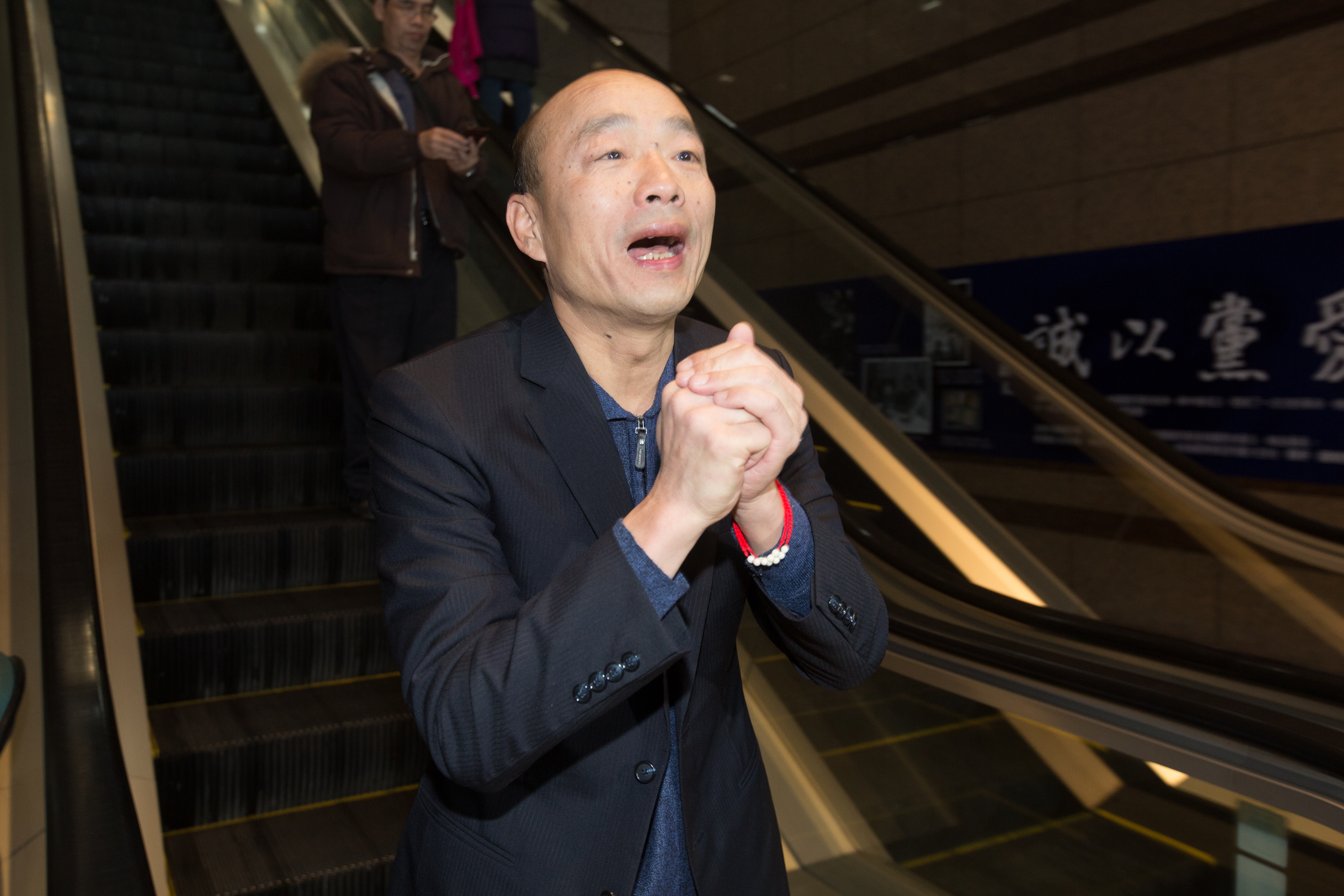 高雄市前議長許崑源宣稱韓國瑜宣布參選以來，各項民調的支持度持續上升。