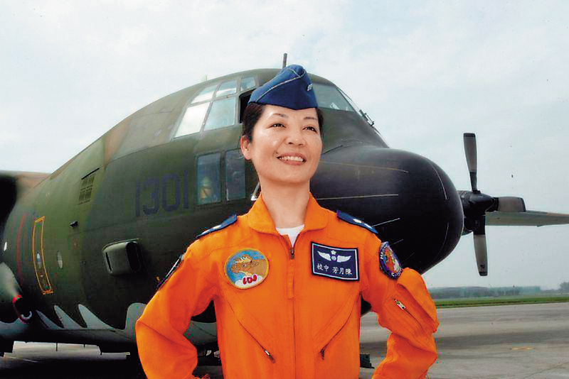 前女武官陳月芳。（軍聞社提供）