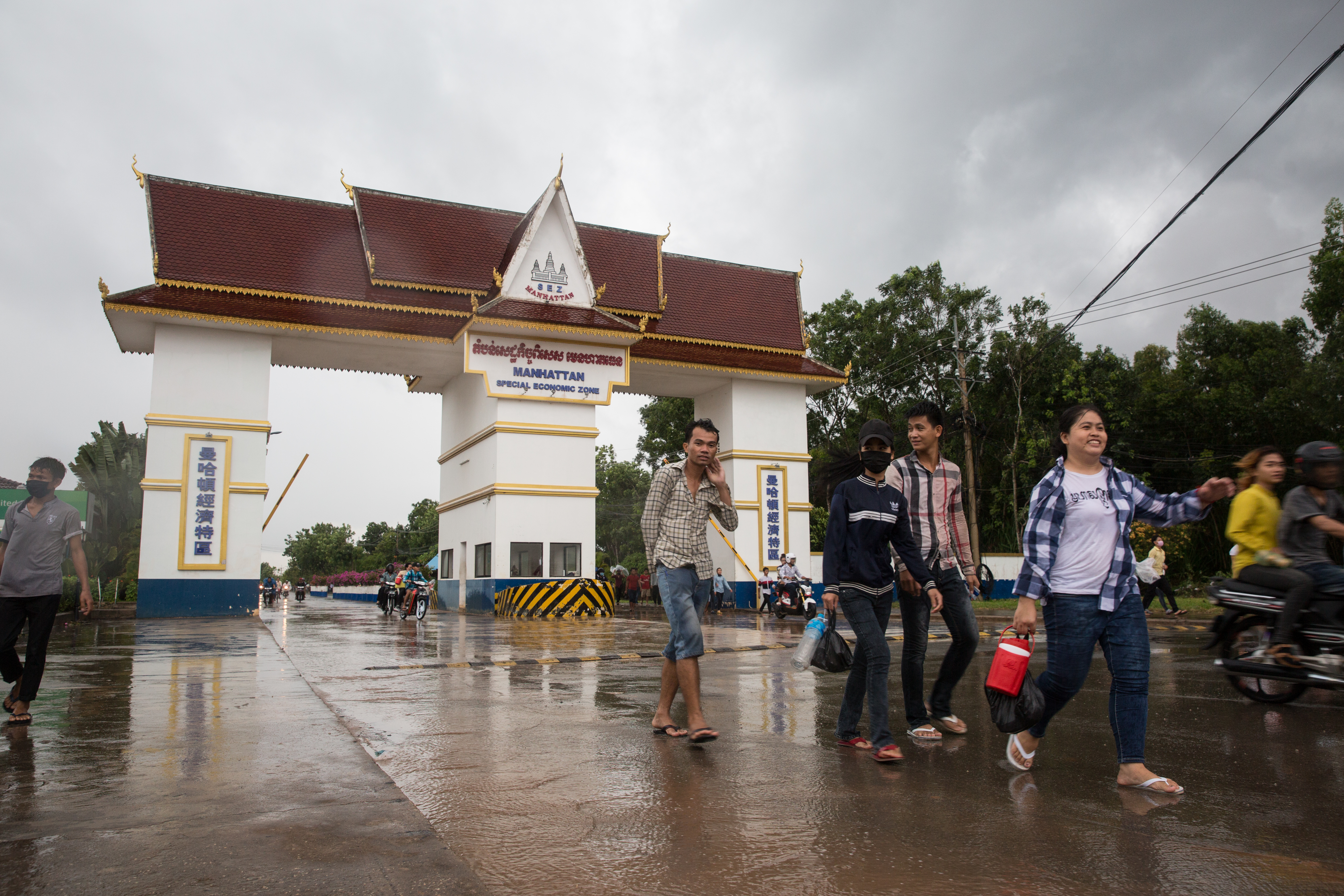 位於的柬埔寨與越南邊境的曼哈頓經濟特區，是柬國首座經濟特區。