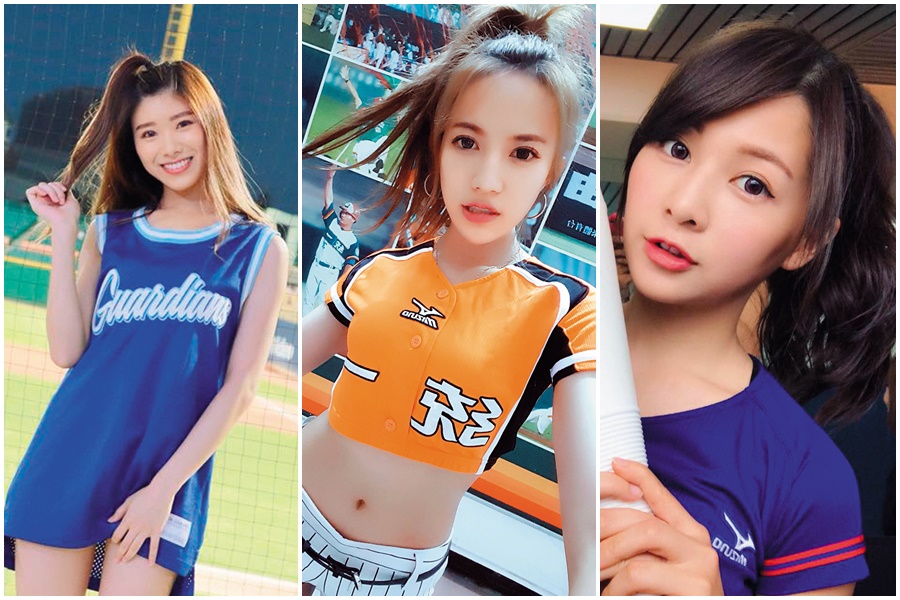 謝京穎（右）曾遇過球員在喝醉後，暗示想跟她一起進房間；Fubon Angels的橘ㄦ（左）在臉書和IG都有大批粉絲；甘煖琳（中）和李國毅多年來分合數次，去年又被媒體直擊共度春宵13小時。（由左至右翻攝自謝京穎、橘ㄦ、甘煖琳臉書）