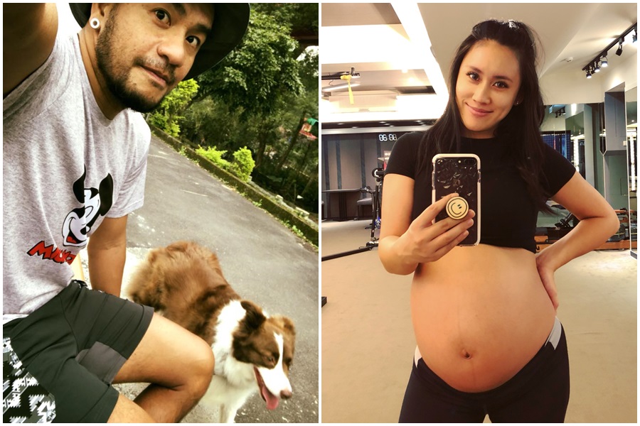 張震嶽的老婆小涵21日產下健康兒子、全程僅約半小時母子均安。（翻攝自網路）