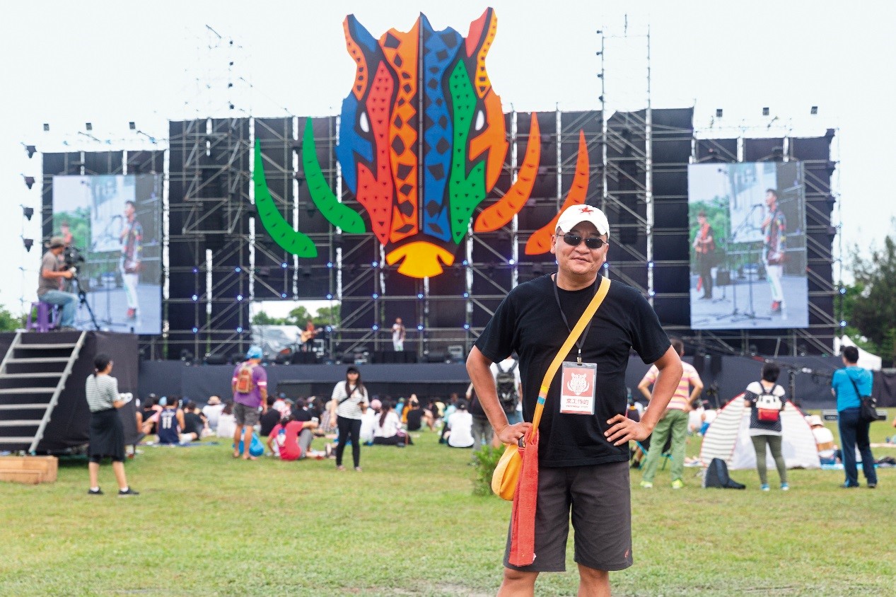 角頭音樂負責人張四十三承辦本次活動，並全程規畫內容及課程，墊定模式。