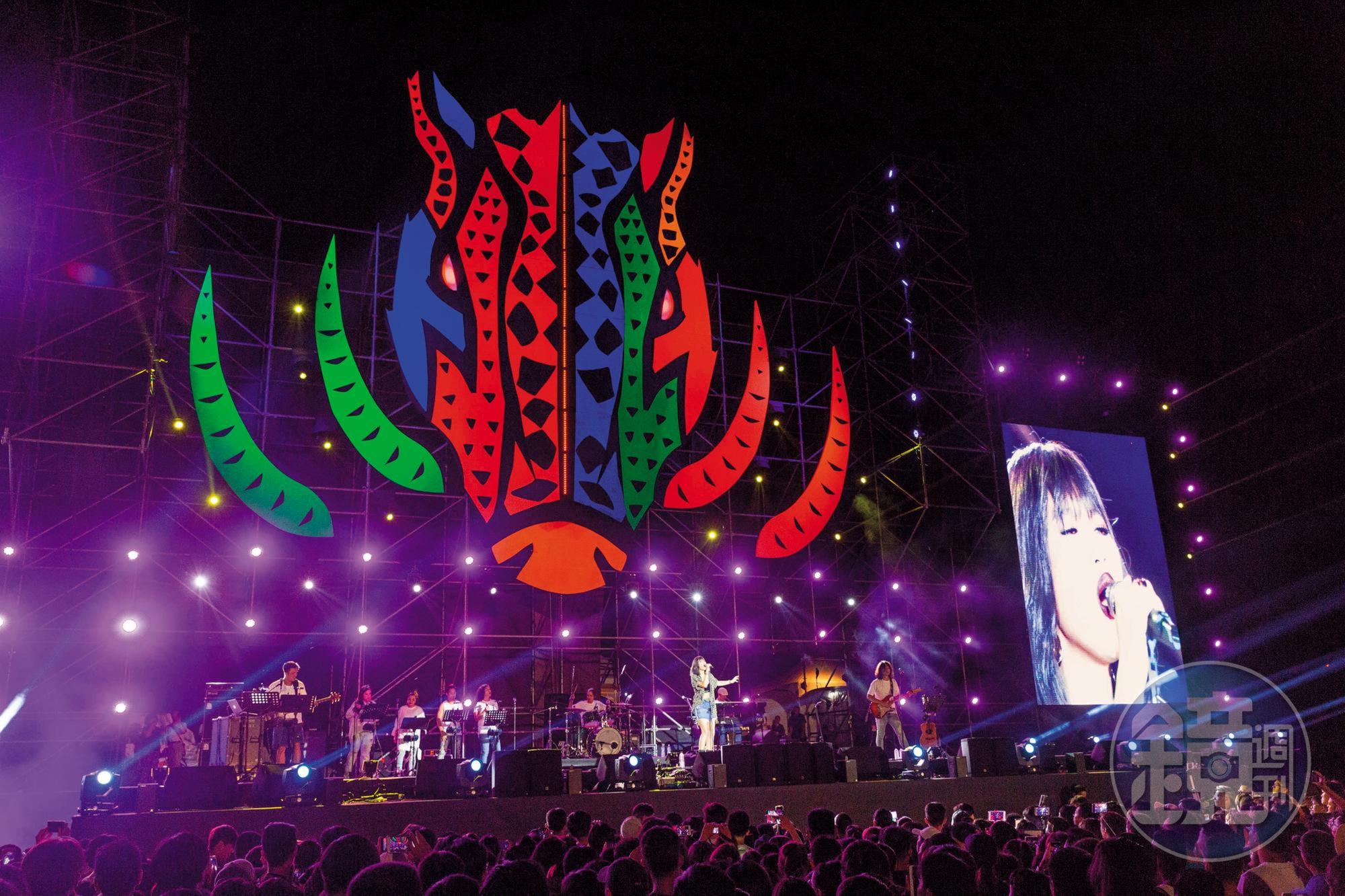 首屆Taiwan Pasiwali Festival國際原住民音樂節在台東舉辦，A-Lin擔任壓軸，吸引1萬5千名觀眾入場。