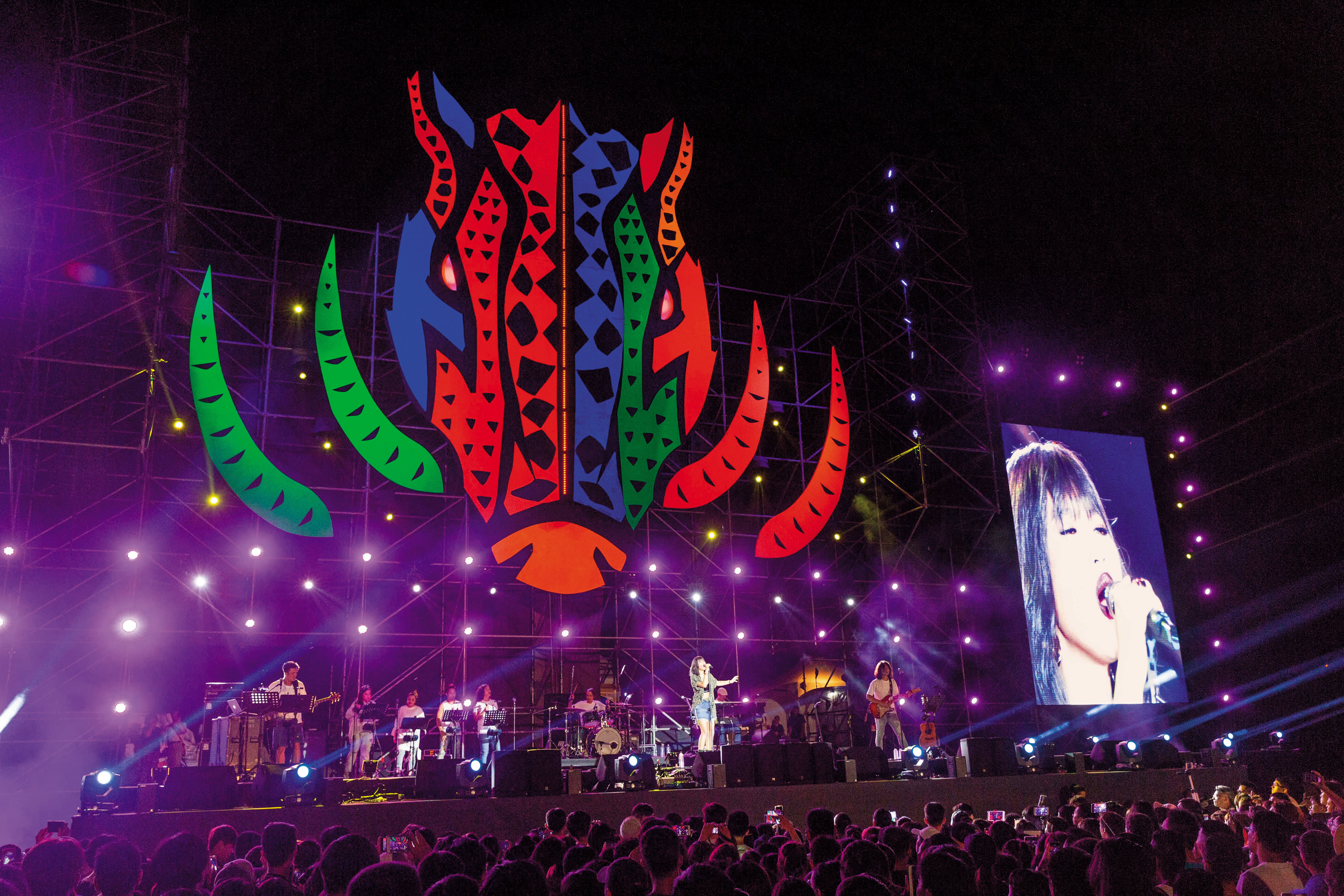 首屆Taiwan Pasiwali Festival國際原住民音樂節在台東舉辦，A-Lin擔任壓軸，吸引1萬5千名觀眾入場。