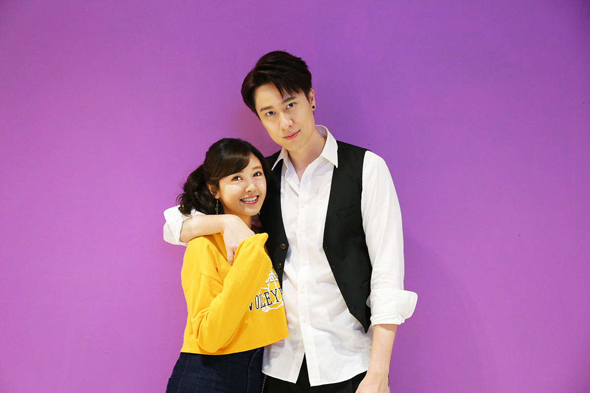 大元和劉書宏在新劇中飾演初戀情侶。（TVBS提供）