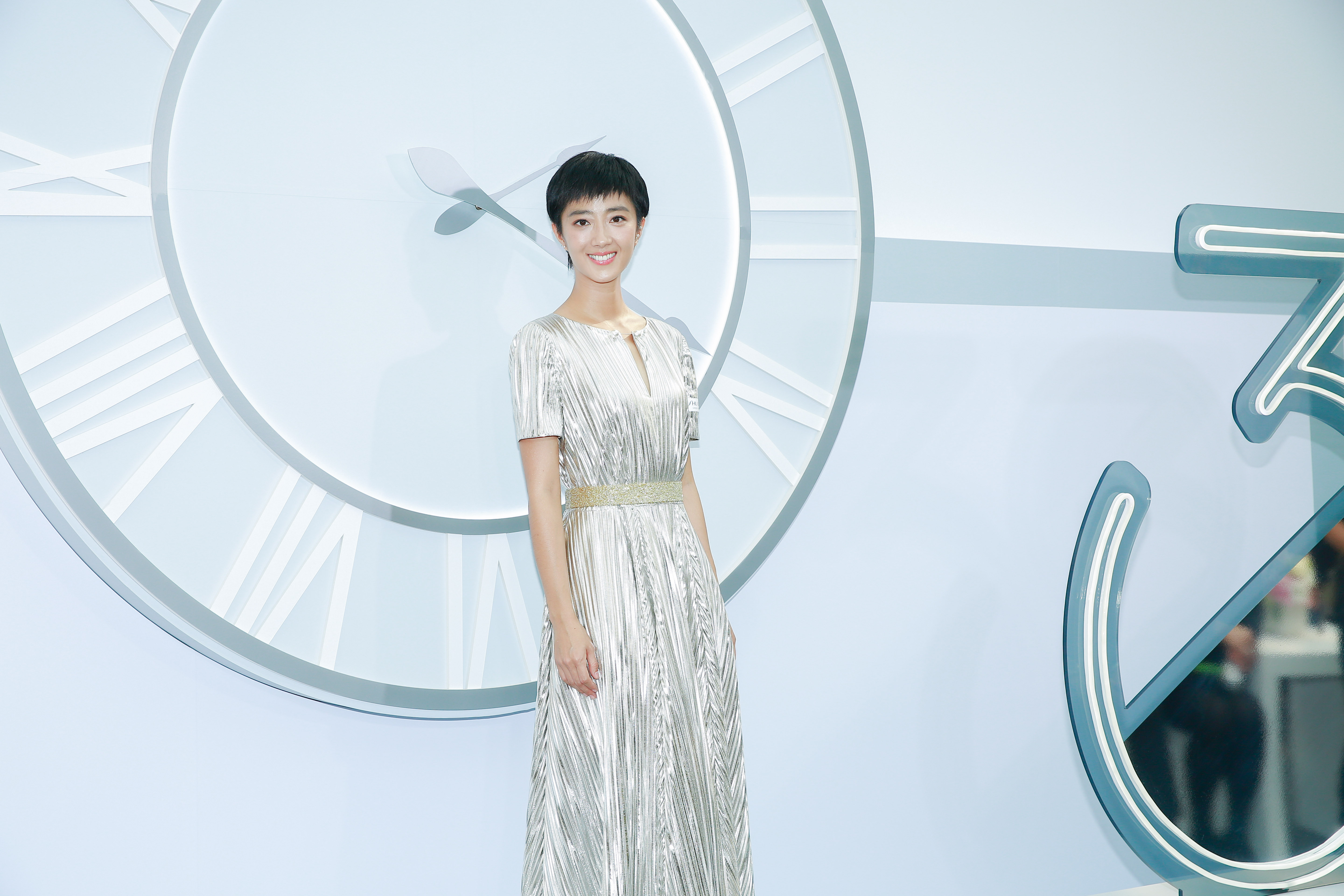 桂綸鎂為保養品擔任代言人，她特地從武漢飛回台灣出席活動。