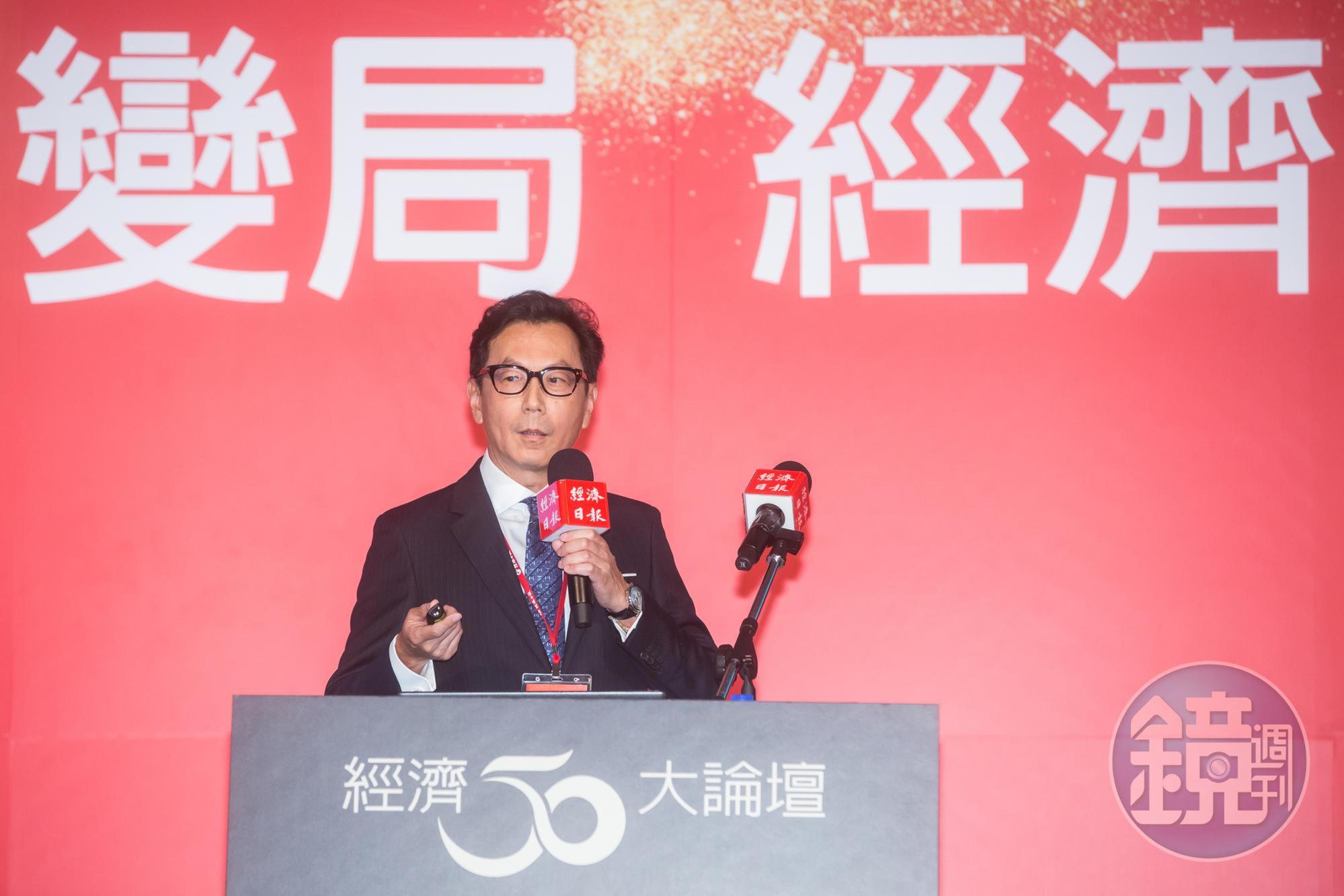 蔡明忠雖在金融圈，卻沒幫兒子介紹工作。