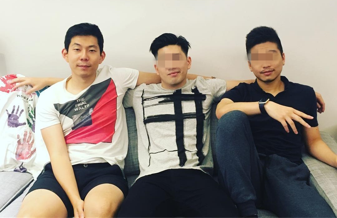 蔡承道（左）去年申請華頓商學院，今年順利當巴菲特學弟。（翻攝自IG）