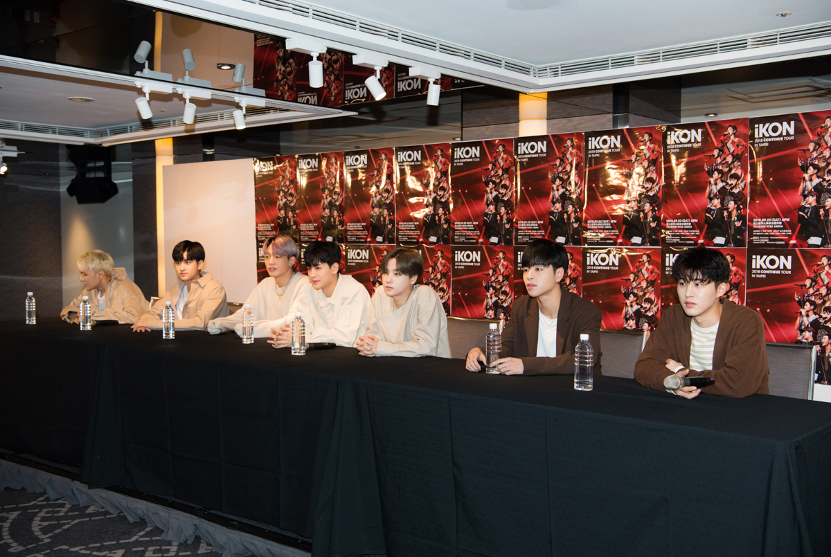 iKON在台第二次舉辦演唱會。（Live Nation提供）