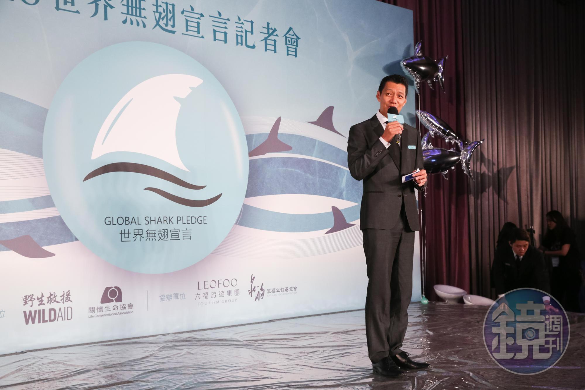 英語流利的聶雲常受邀擔任國際活動的主持人。