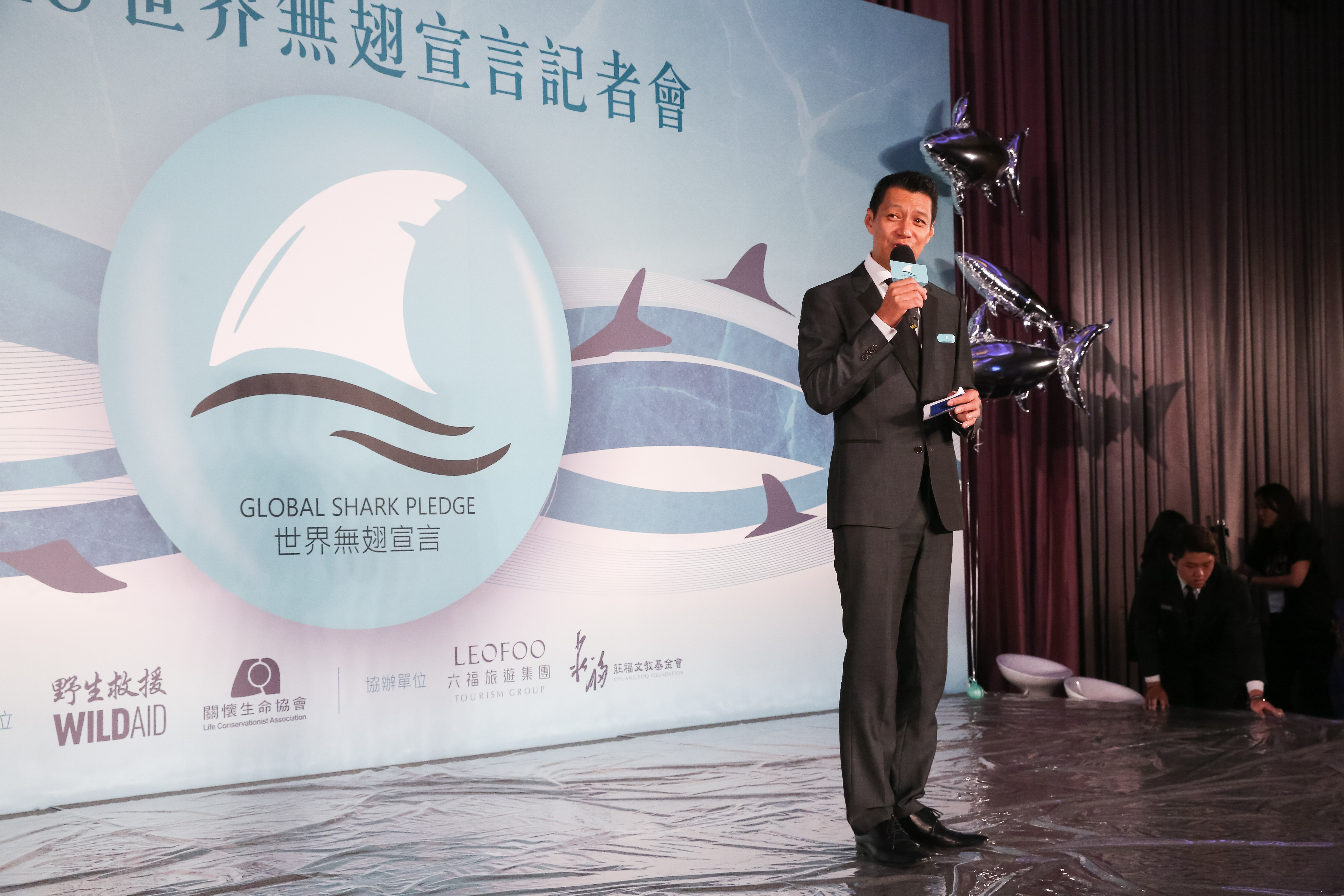 英語流利的聶雲常受邀擔任國際活動的主持人。