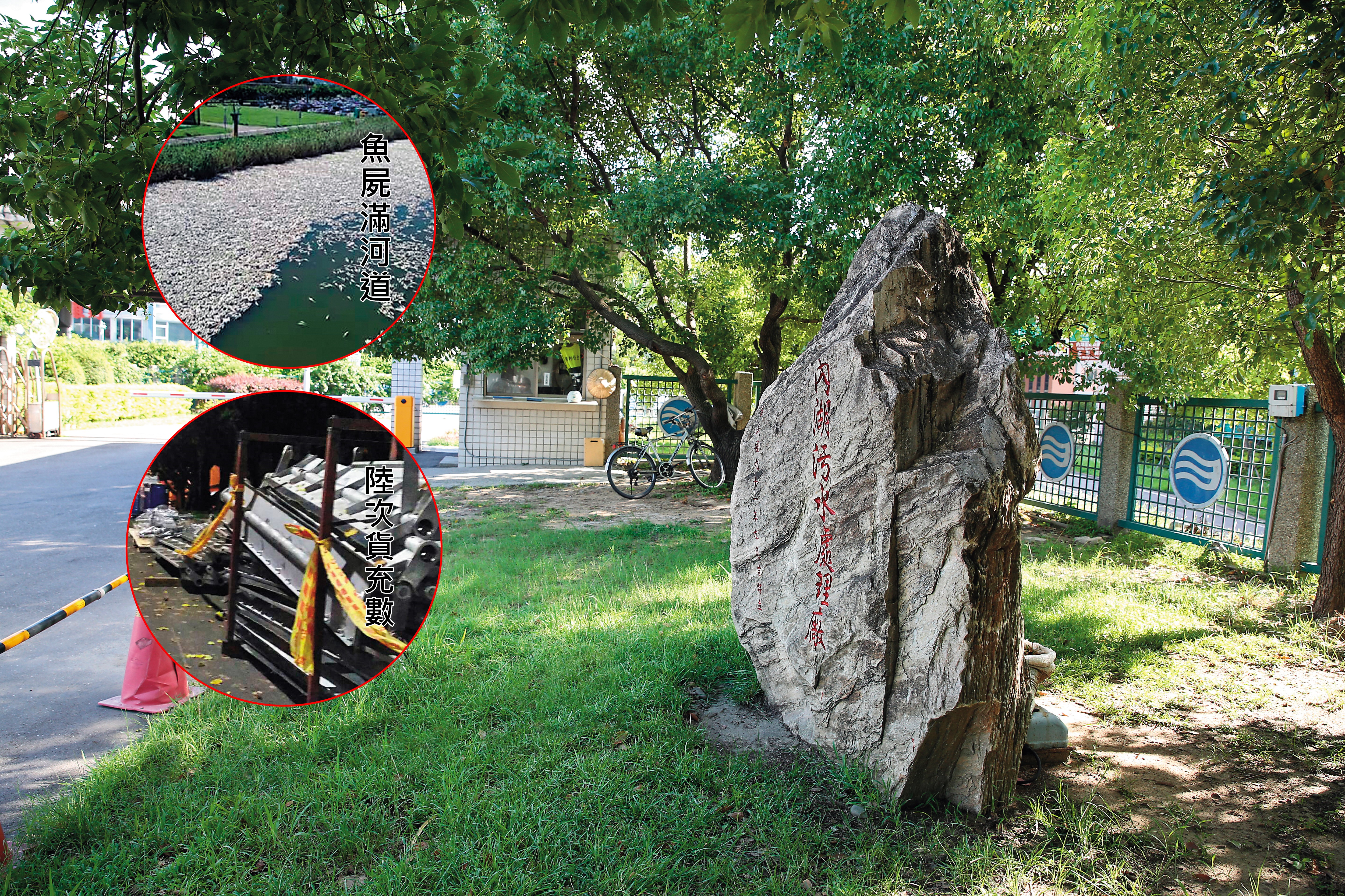 北市內湖汙水處理廠遭爆料頻出包，不但造成基隆河大量死魚，還進口來自中國禁用的刮泥機，遭質疑是官商勾結，目前政風處已介入調查。