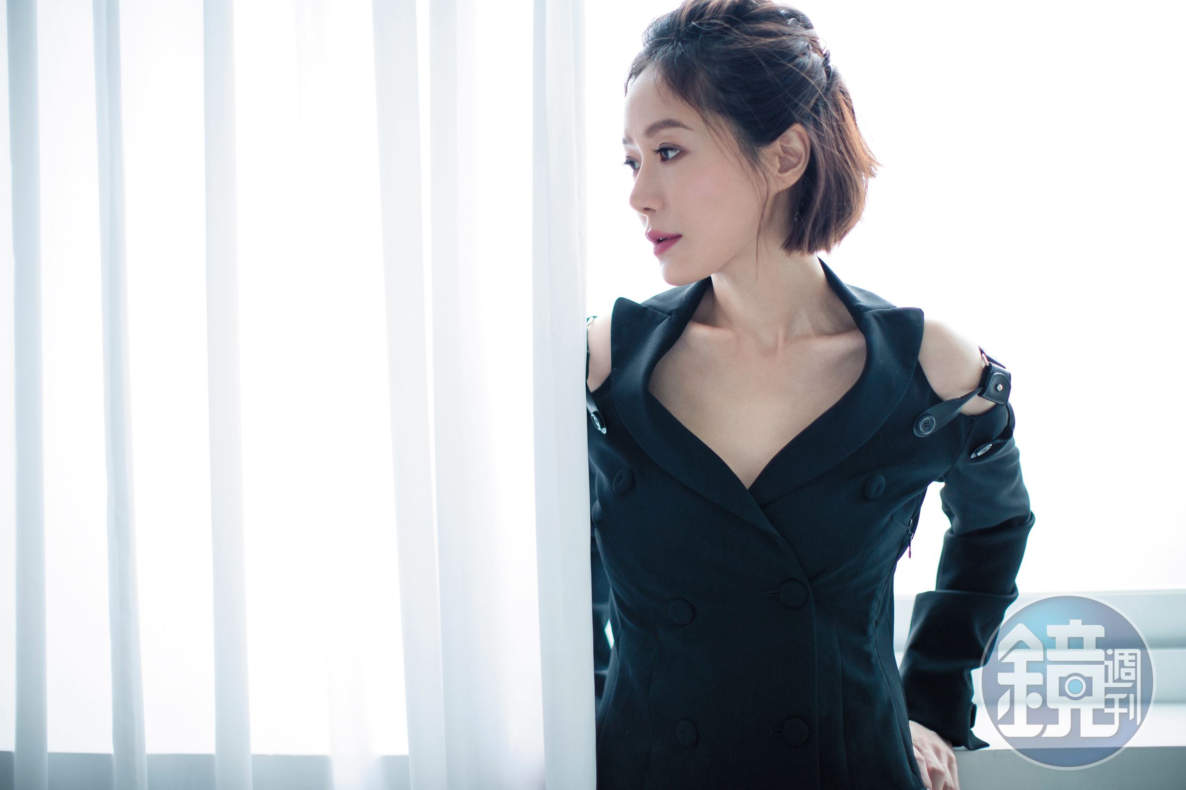 尹馨自認演員的構成有很多面相，詮釋角色時，就會把某一塊性格拿出來表演。 