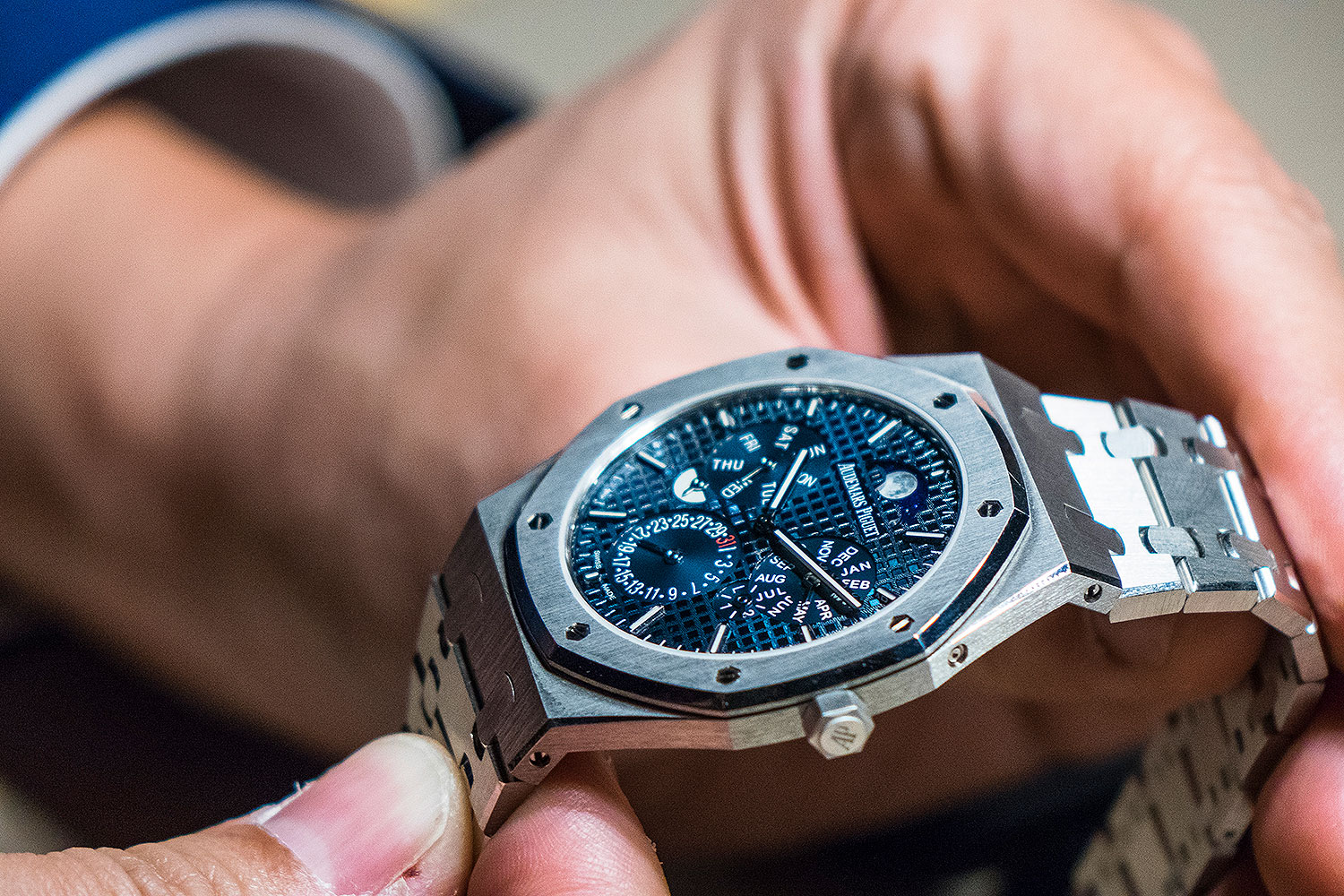 2019年將是愛彼最後一次參加SIHH錶展,以後無法在展內看到皇家橡樹了...