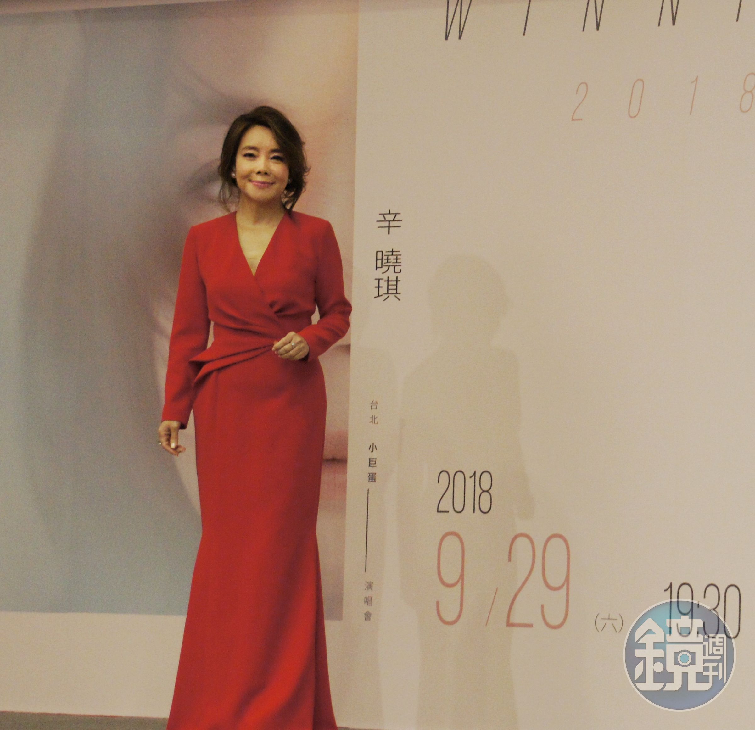 辛曉琪曾3度入圍金曲獎最佳國語女演唱人、2013年參戰《我是歌手》再度翻紅，兩岸邀約不斷。 （滾石唱片提供）
