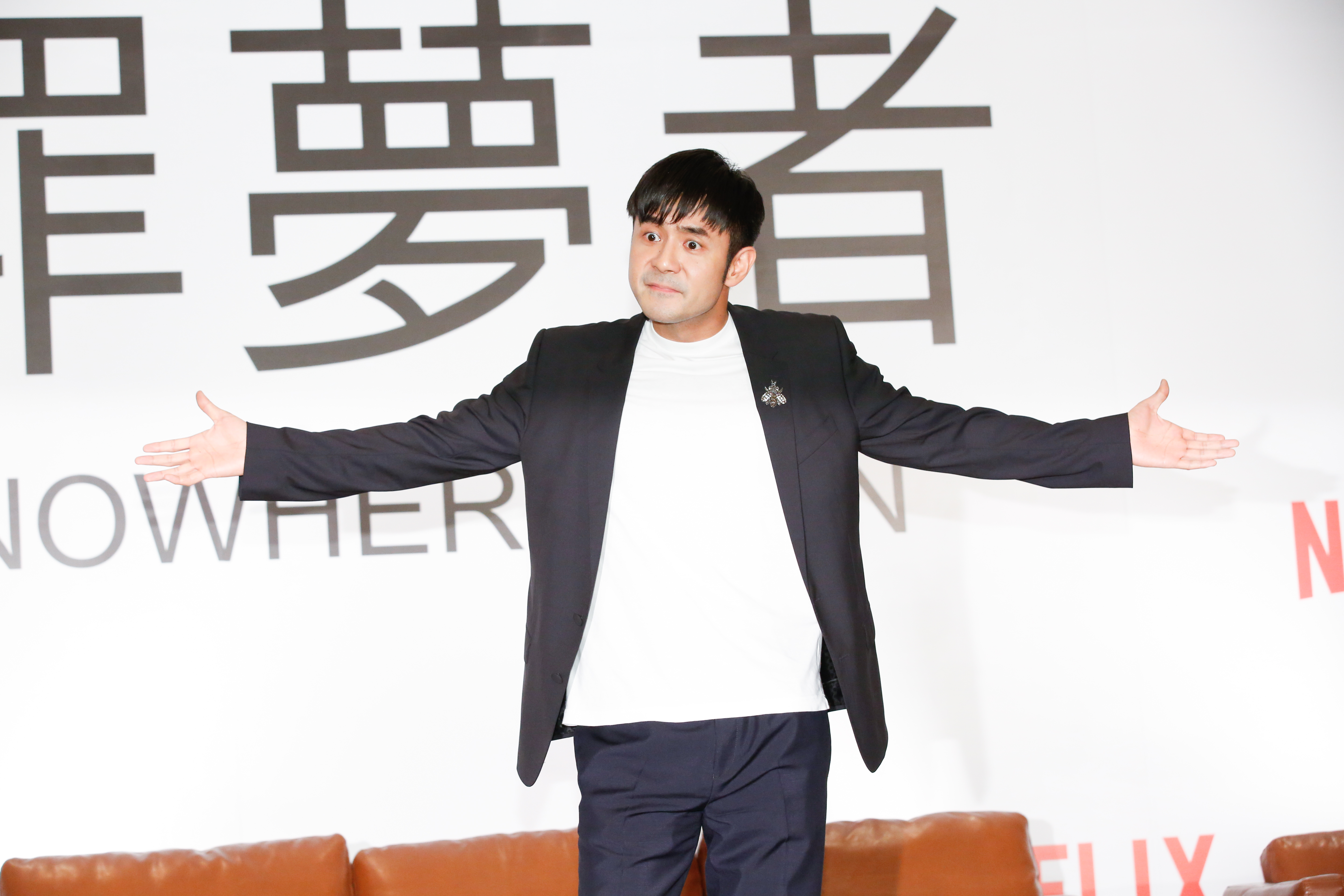 劉子千在《罪夢者》演出瘋狂的黑道角色。