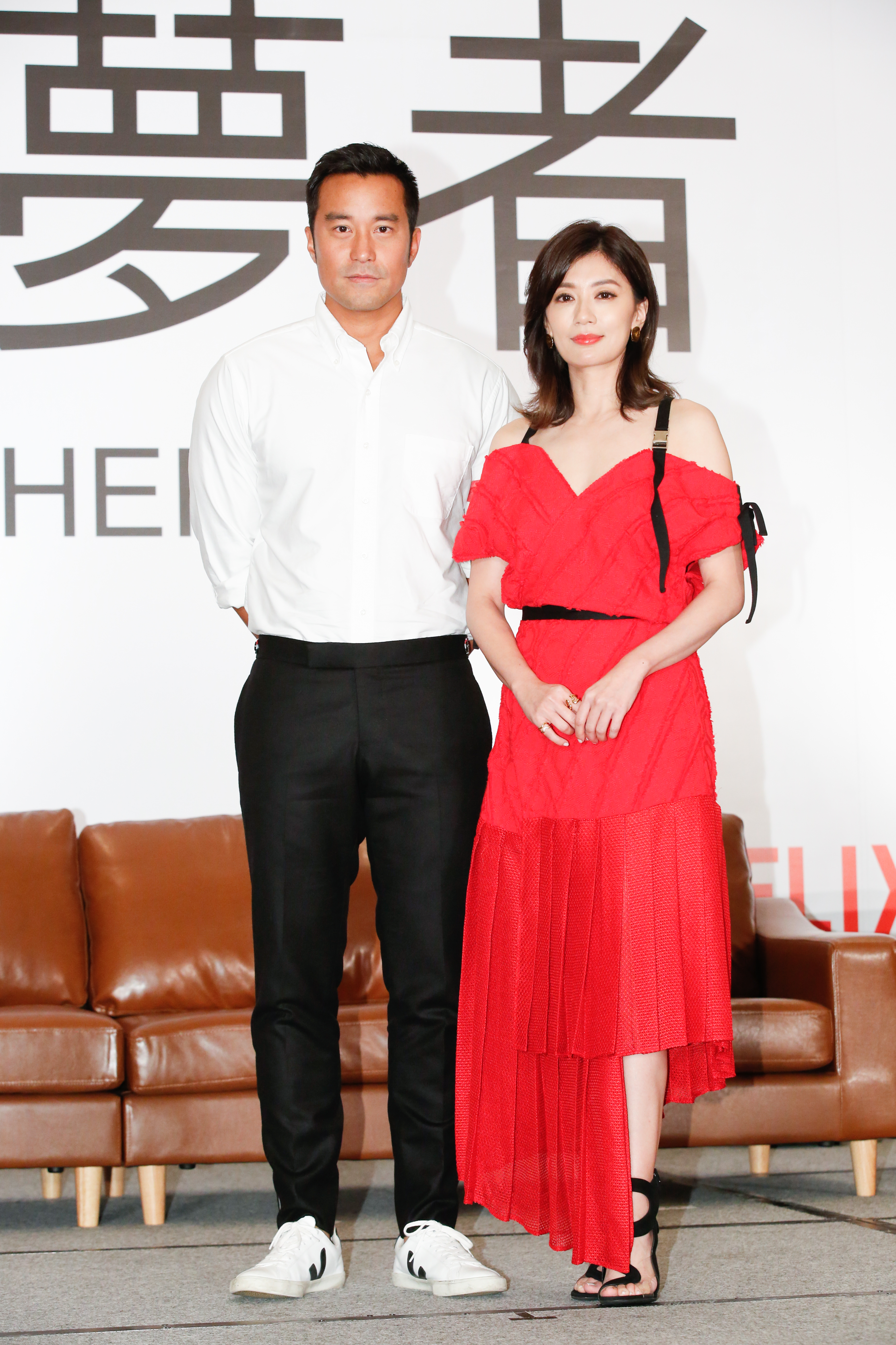 張孝全與賈靜雯在《罪夢者》飾演一對黑道夫妻。