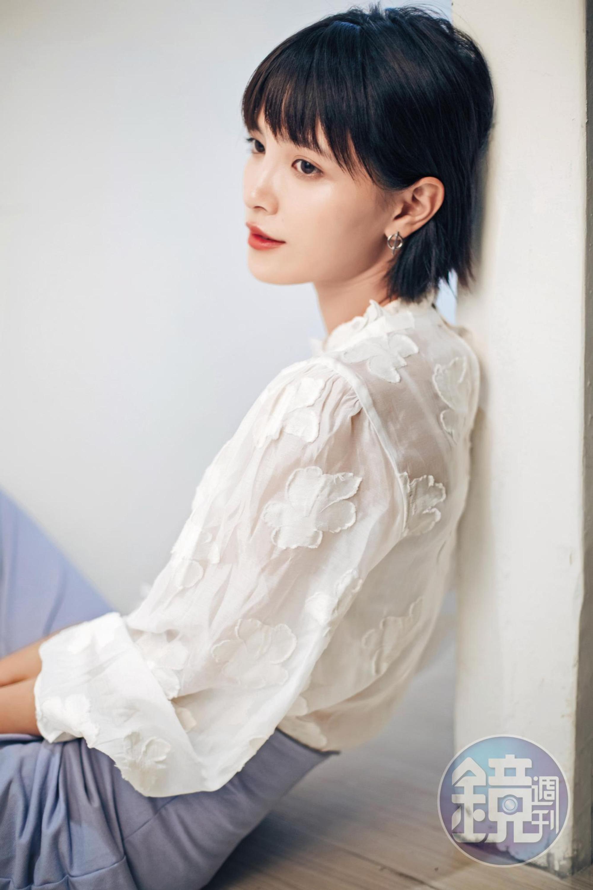 吳子霏從模特兒入行，轉戰演戲，才發現演戲後的自己變得活潑多話。