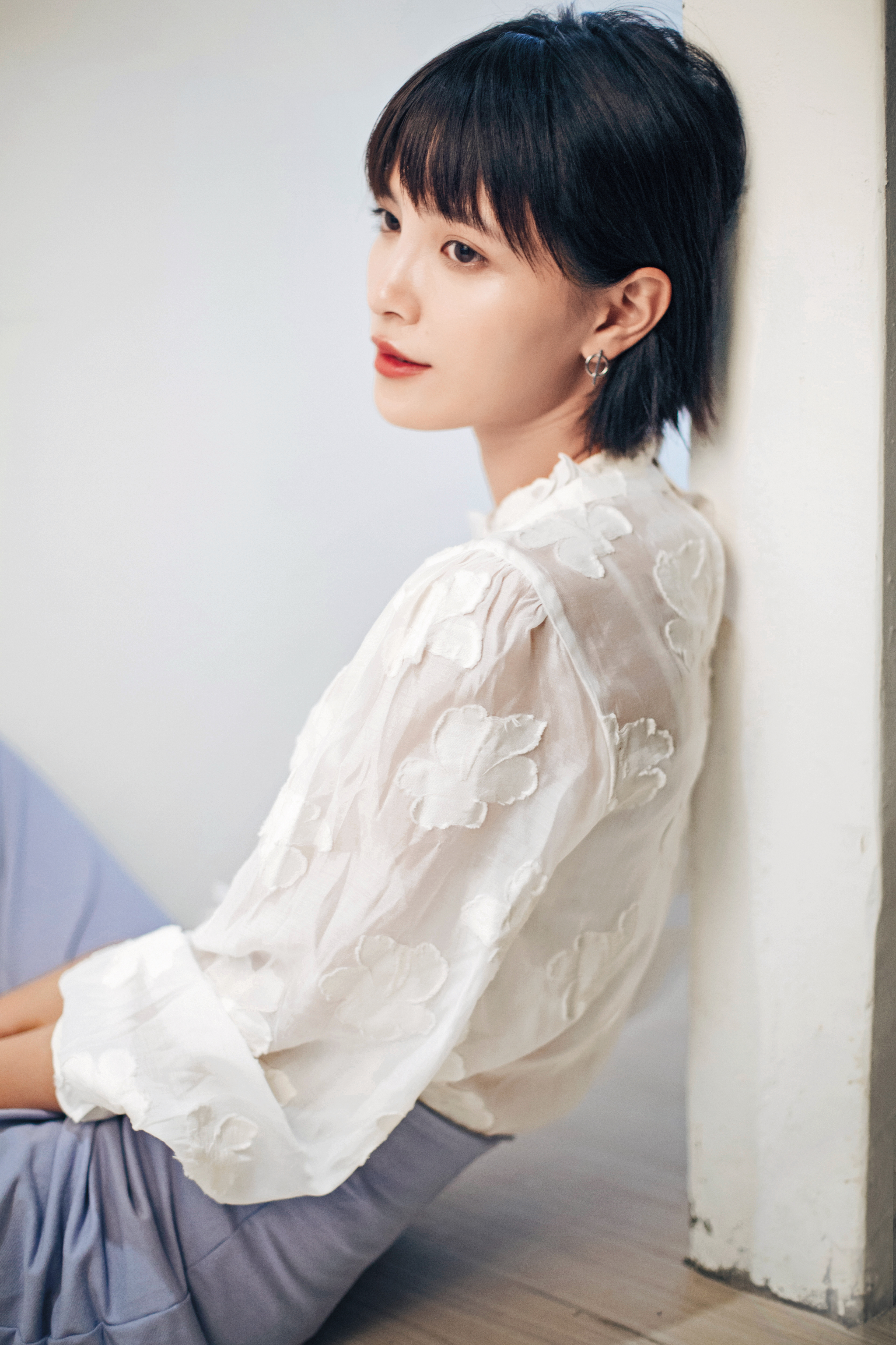 吳子霏從模特兒入行,轉戰演戲,才發現演戲後的自己變得活潑多話。