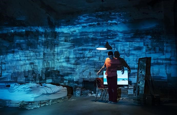 導演陳芯宜虛構可上傳記憶意識的未來世界，創作出VR影片《留給未來的殘影》。（高雄電影節提供）