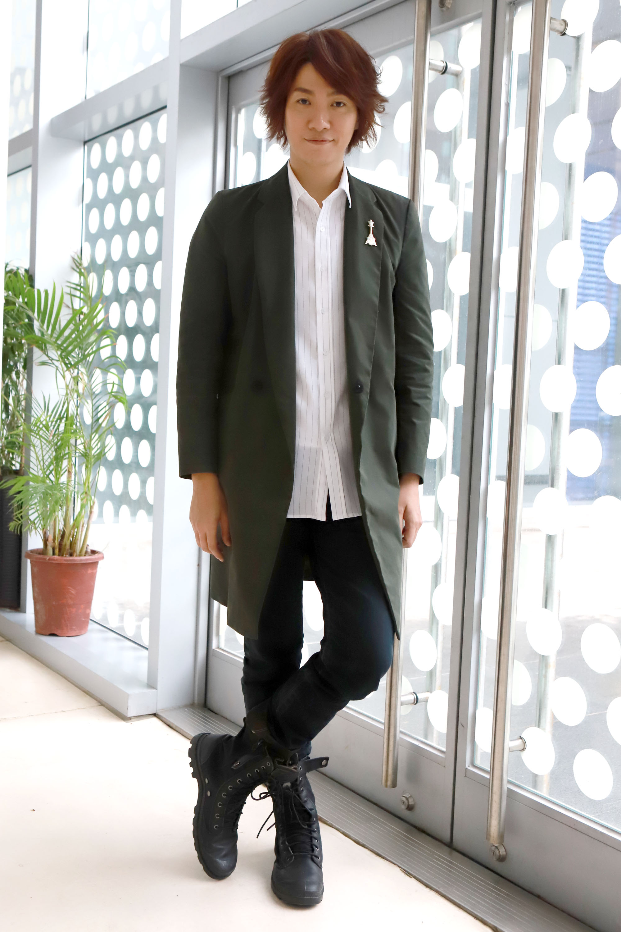 黃少谷難得演8點檔，壓力指數破表。（民視提供）