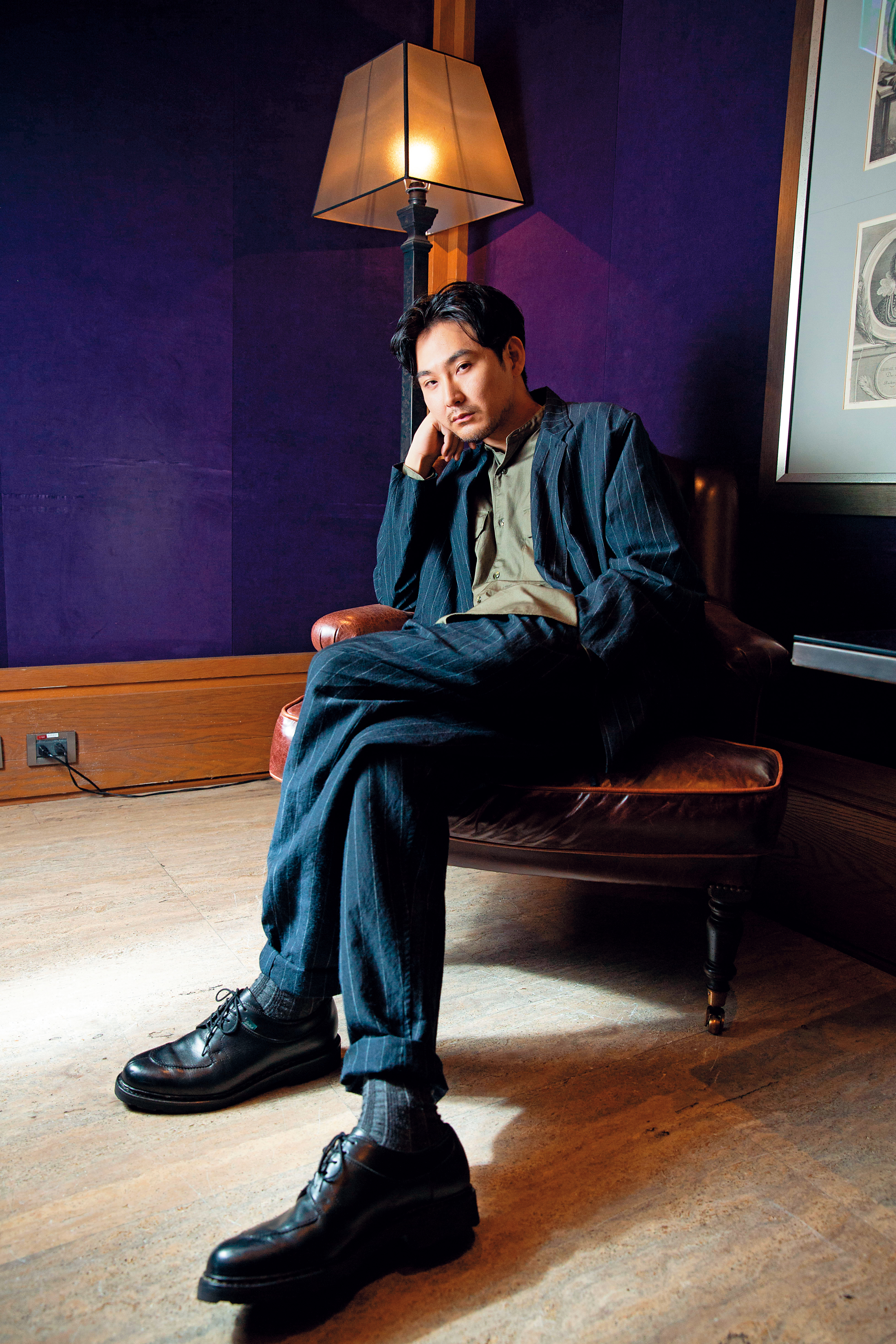 今年35歲的松田龍平，戲齡已經20年，問演戲幸福嗎？他回答：「雖不能說像新婚般幸福，但能再次演出豐田導演的作品，還一起來台灣宣傳，我覺得我是幸福的。」