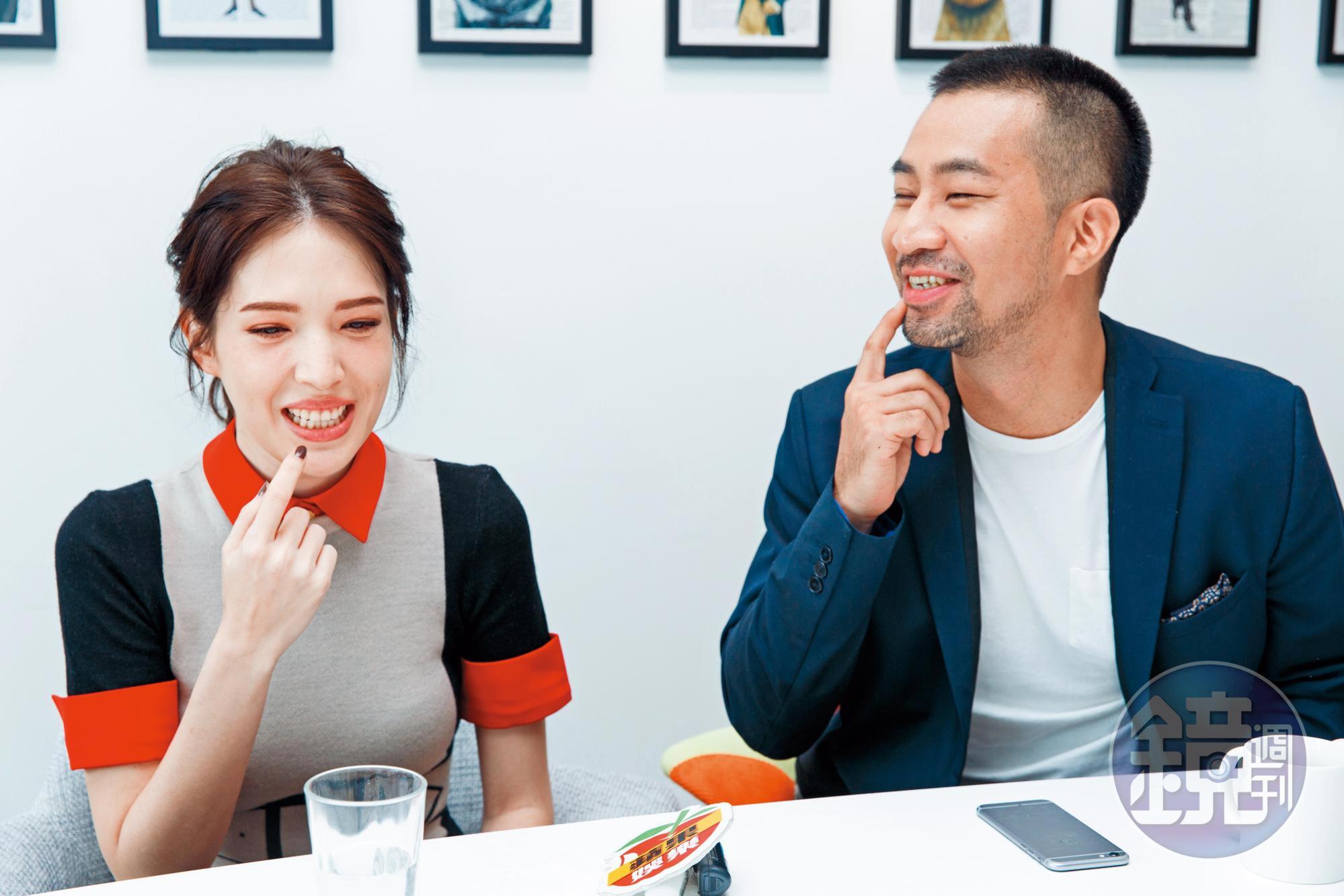 黃健瑋今年憑公視《麻醉風暴2》入圍金鐘獎最佳男主角及編劇，他在劇中和許瑋甯（左）有許多對手戲。
