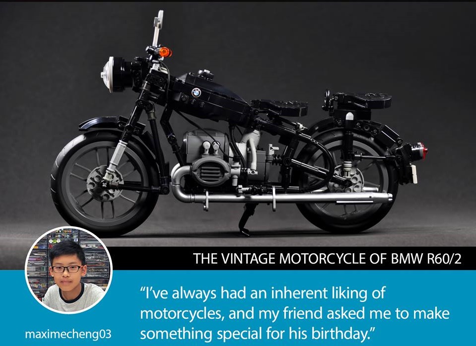 台灣14歲小玩家鄭宇亮登上樂高IDEA。（翻攝LEGOIdeas官網）