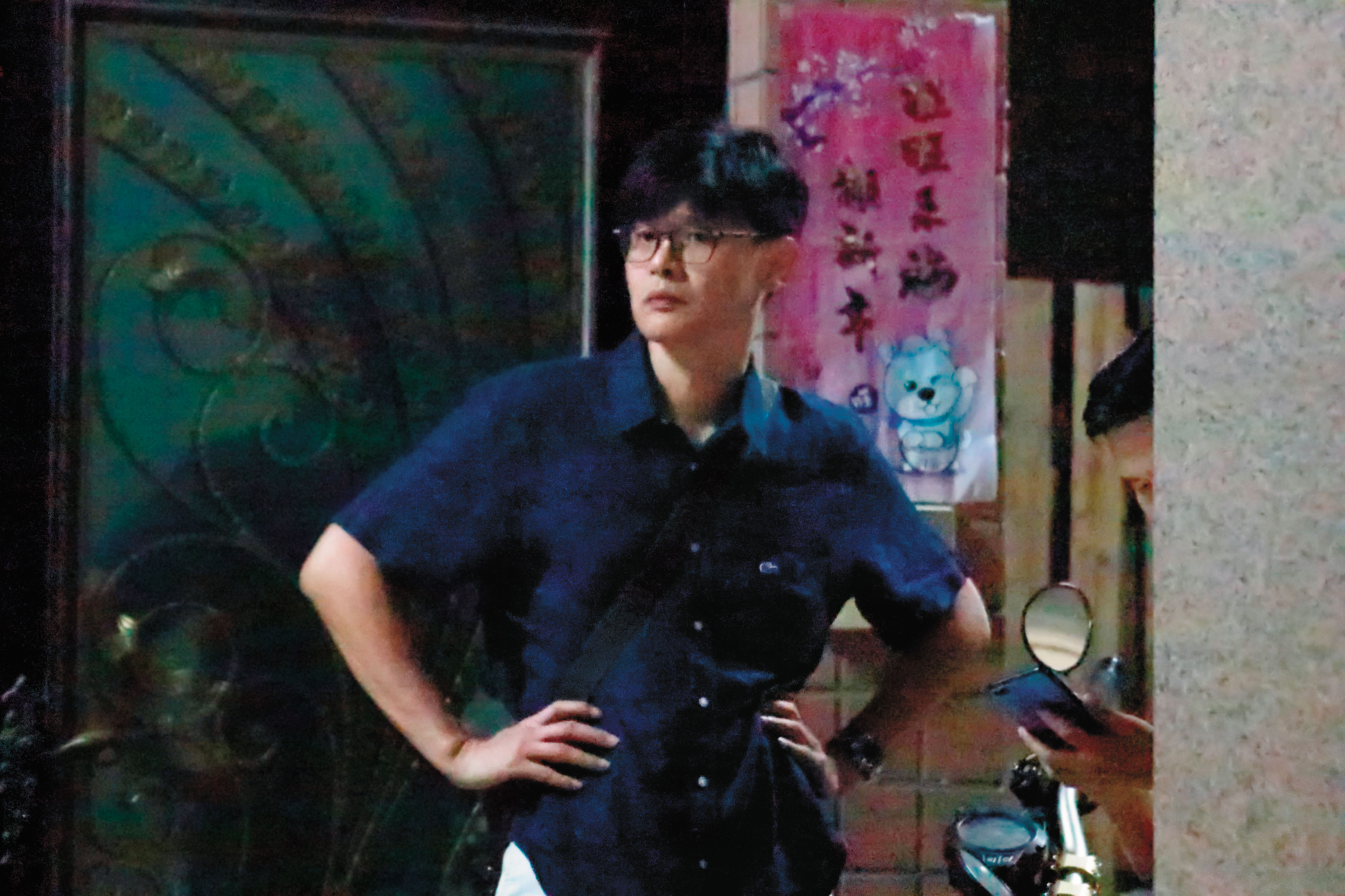 本刊直擊，9月28日深夜，曹合一赴嘉義市農會總幹事黃騰輝住處。