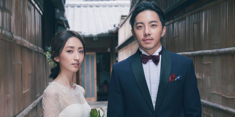 柯佳嬿與坤達相戀5年結婚。（讀者提供）