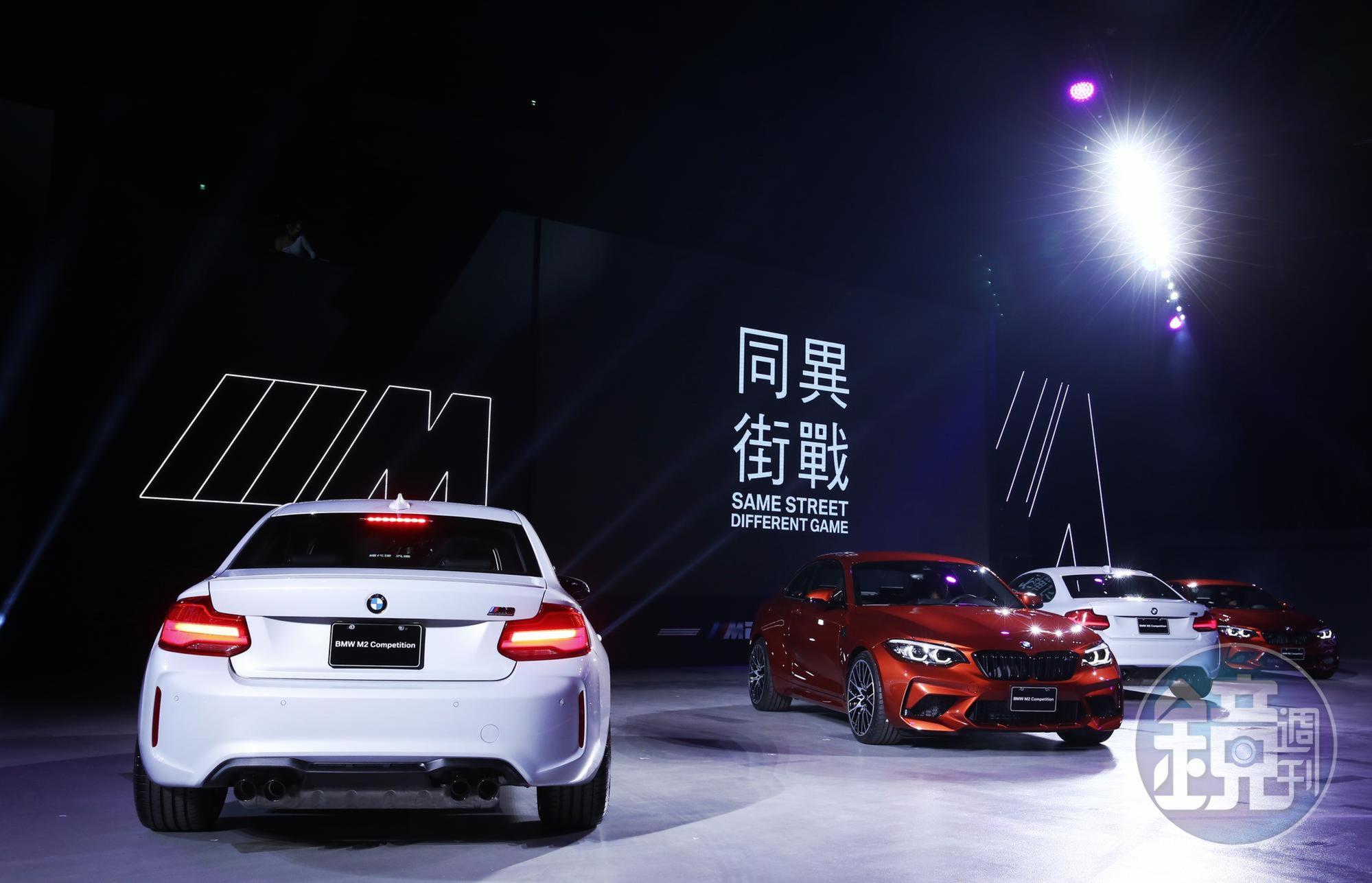 BMW車迷引頸期盼的M系列家族小隻馬M2 Competition正式登台。