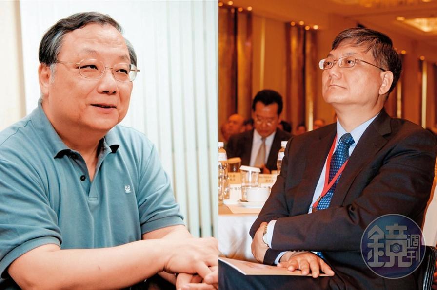 工研院前主任杜紫宸（左，翻攝資策會官網）與行政院前副院長杜紫軍（右）兄弟倆，力挺張善政參選2020。