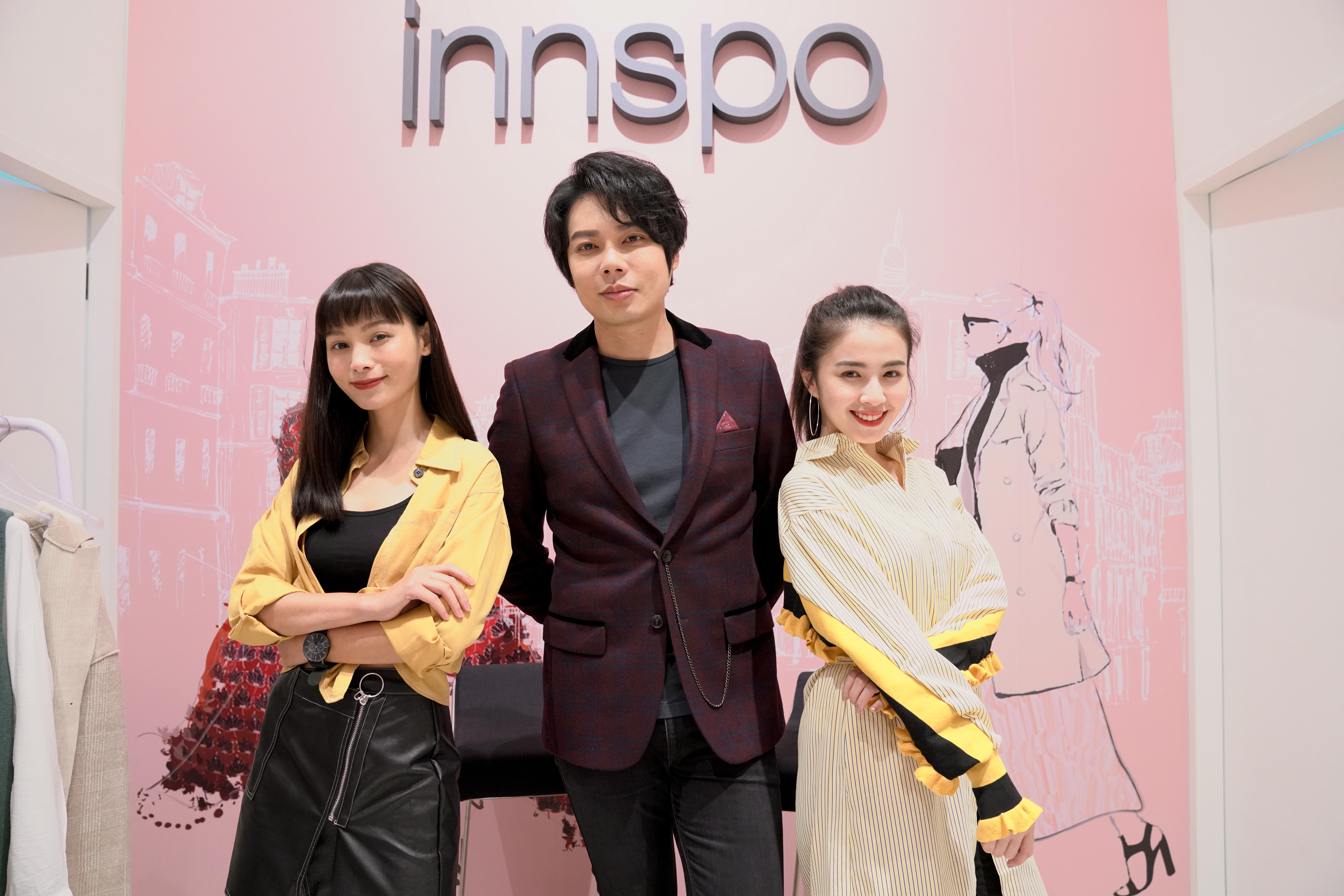 常立琳、柯佳辰昨出席活動時，與造型大師李佑群同台，2人不忘向老師討教各種關於造型的知識。（Innspo提供）