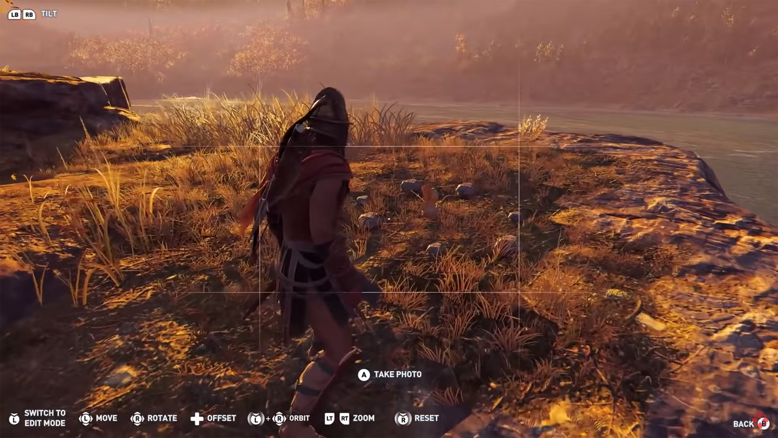 在《刺客教條：奧德賽》中，可以發現到讓很多《薩爾達》玩家花費大量時間尋找的「克洛格」。（翻攝自 IGN Youtube）