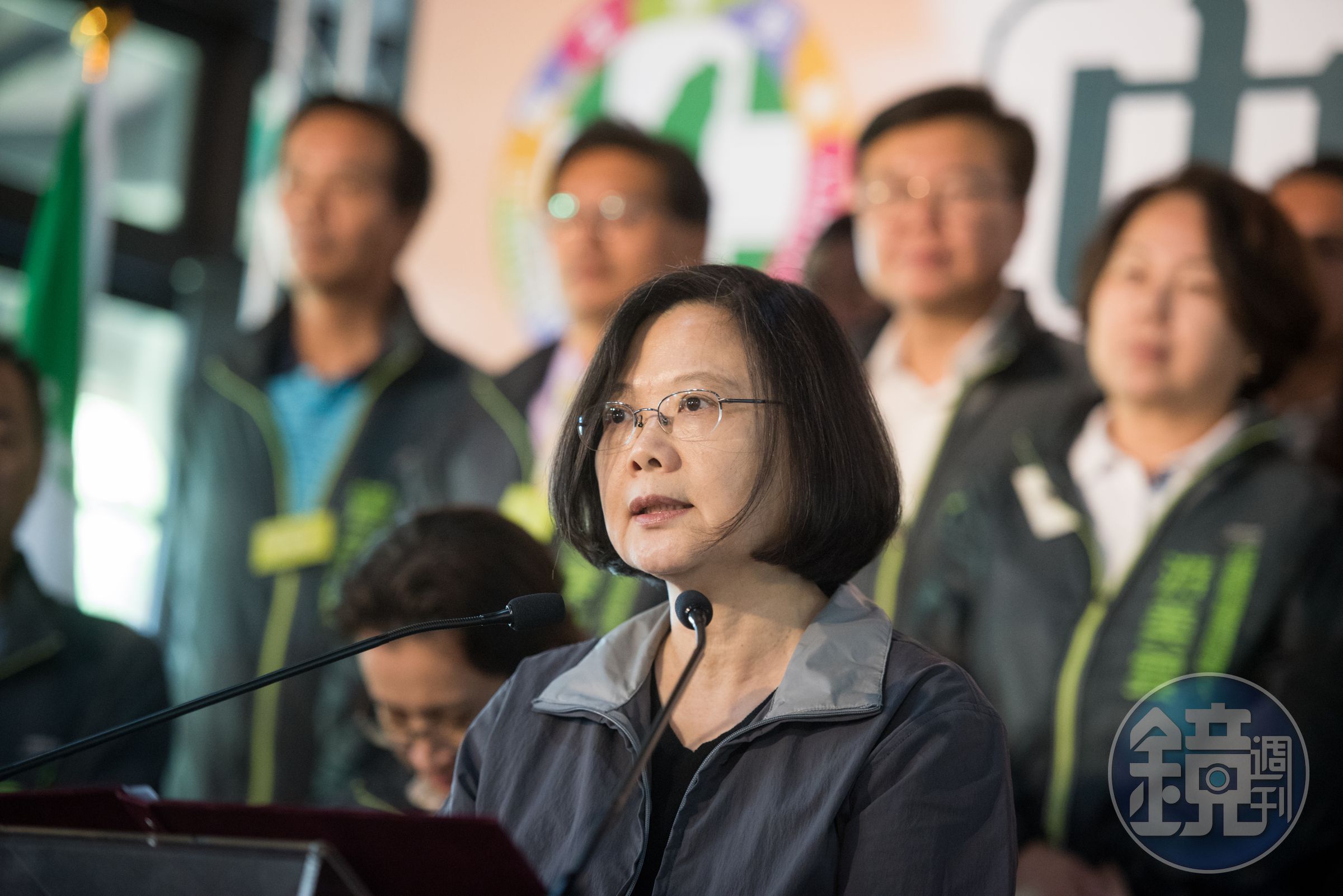 民進黨主席蔡英文今到花蓮主持中常會。（民進黨提供）