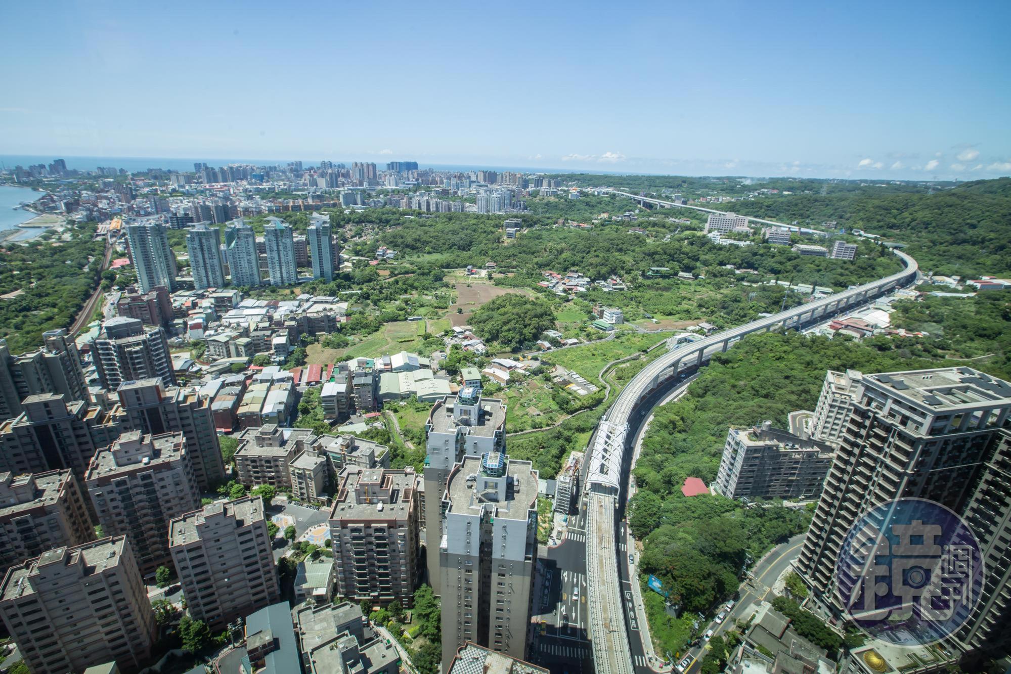 淡海新市鎮堪稱大台北最親民的重劃區，適合願意等待市鎮交通發展的購屋者。
