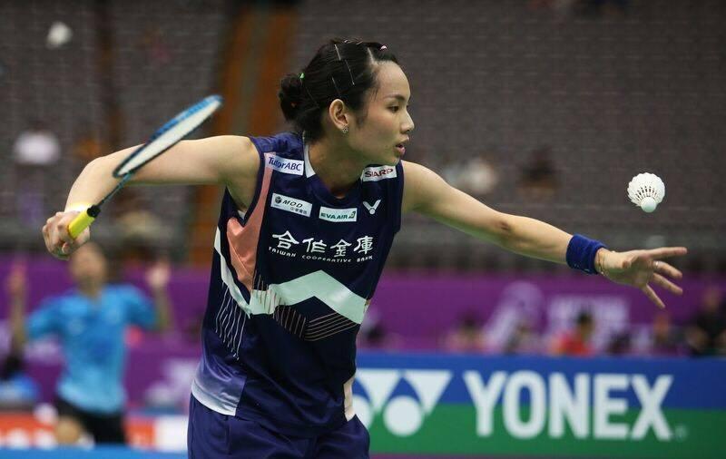 戴資穎在台北公開賽擊敗越南第一女單好手武氏妝。(取自戴資穎粉絲專頁)