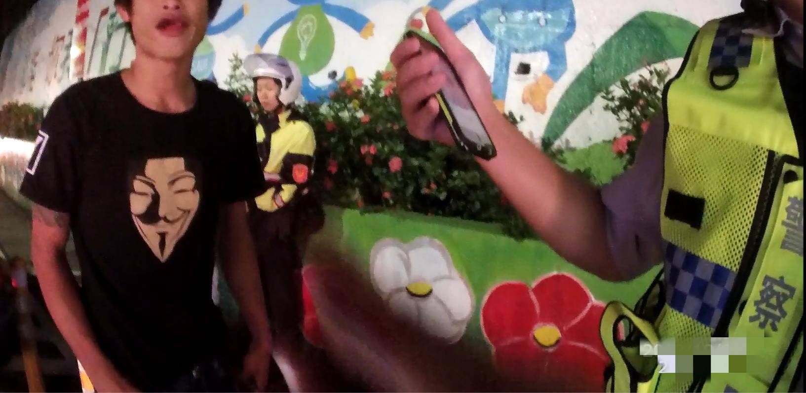 楊男因毒品案被通緝，一但被逮捕就要服刑7個月。（翻攝畫面）