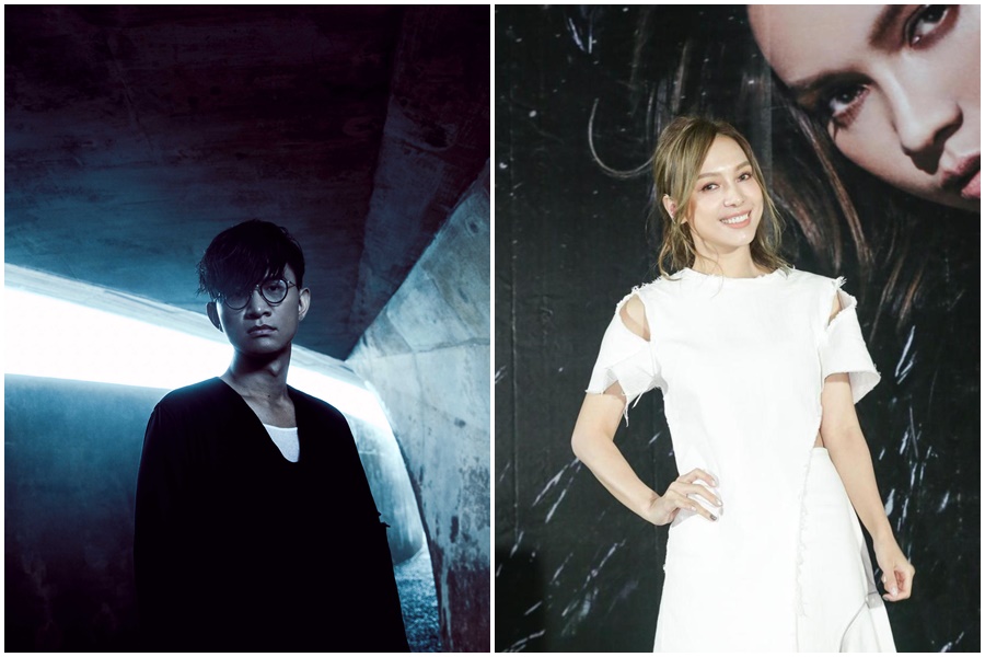 林采欣（右圖）等了17年終於推出個人專輯、〈可樂〉搭配戲劇強力曝光拿下好成績。卓義峯（左圖）的高亢嗓音讓人印象深刻，〈再見煙火〉10年磨一劍再受注目。（豐華提供）