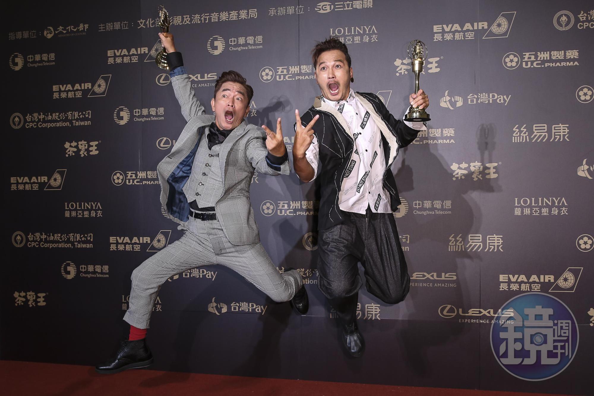 吳宗憲與KID為了《綜藝玩很大》簡直是賣命演出。