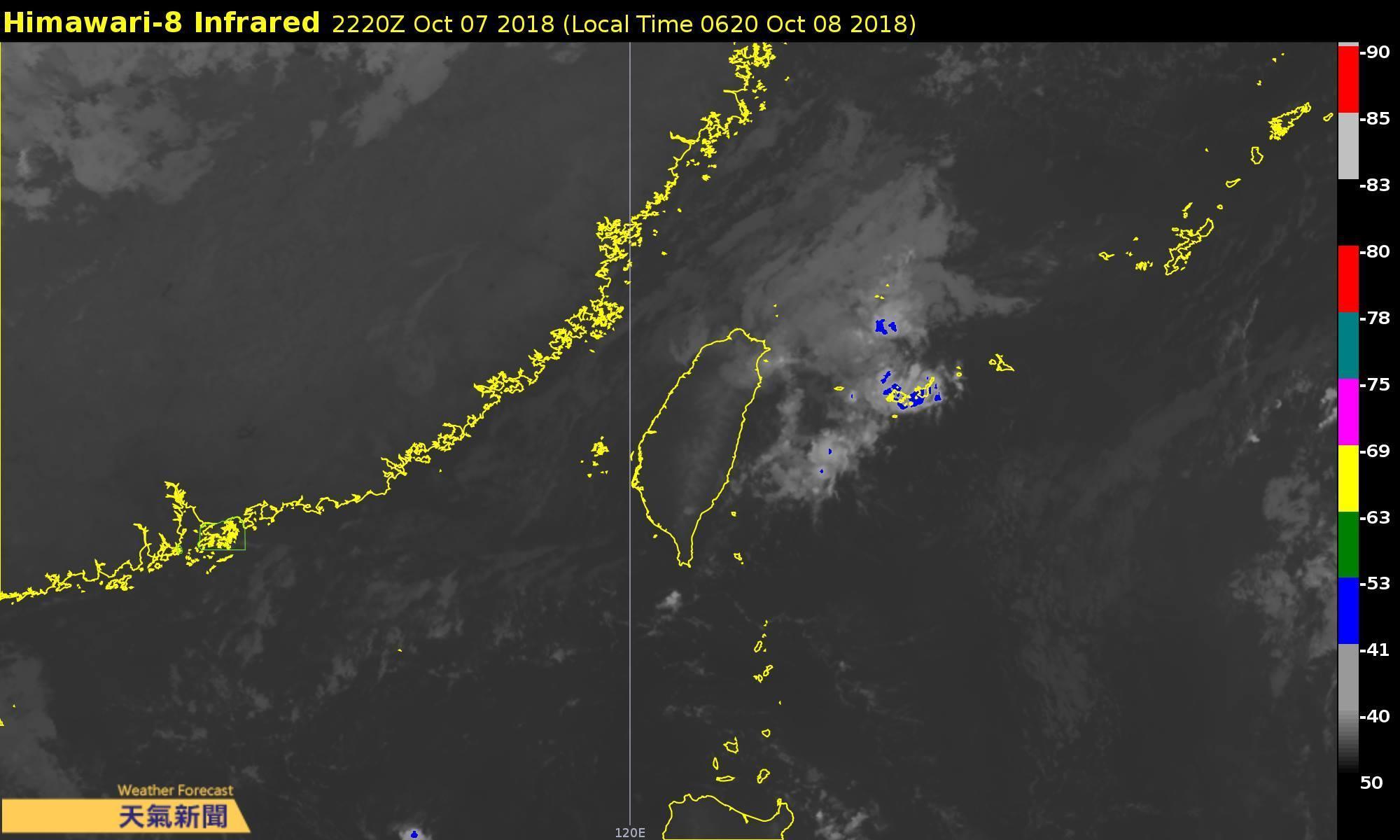 本週均為東北風的天氣型態,預計今明東北風將會稍微減弱,預估週三起會有另波東北風南下。(翻攝自氣象達人彭啟明粉專)