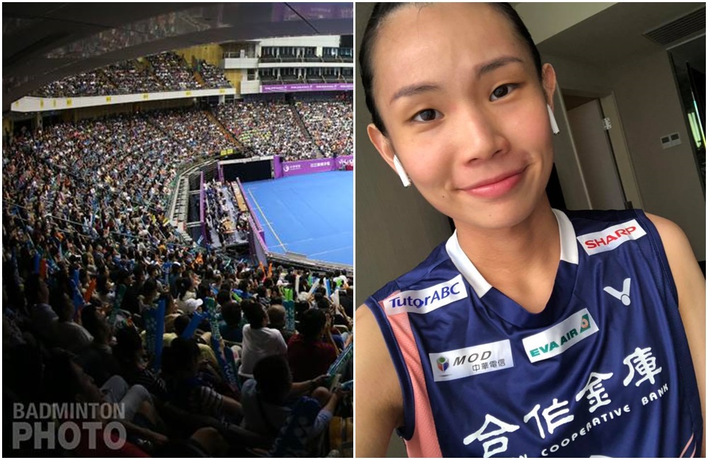 戴資穎發文感謝球迷選擇進場為選手們加油。（翻攝自戴資穎粉絲專頁）
