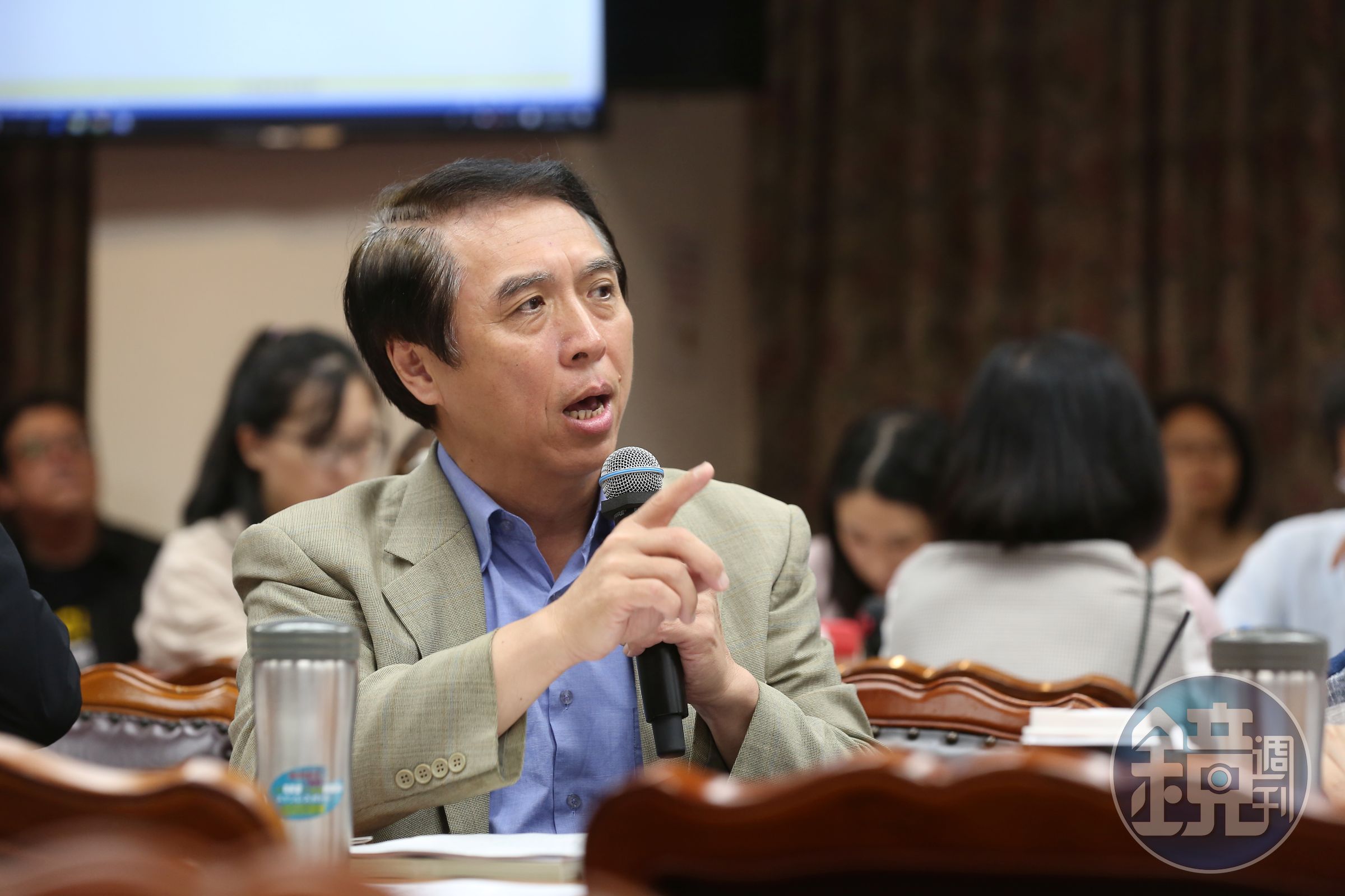 陳學聖說，民進黨誤以為鄭文燦的選情很穩，所以就犧牲了藻礁。（本刊資料照）