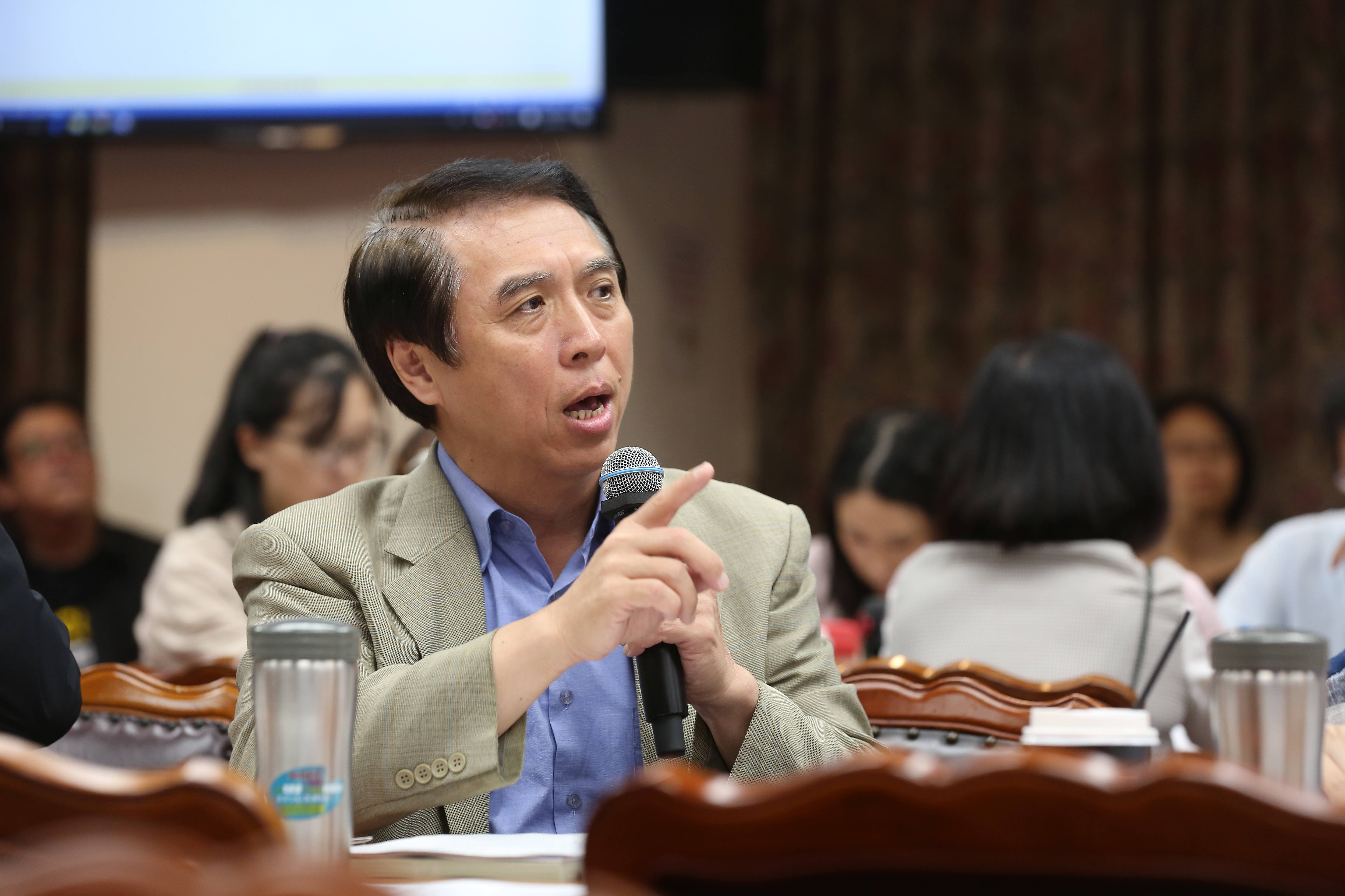 陳學聖說，民進黨誤以為鄭文燦的選情很穩，所以就犧牲了藻礁。（本刊資料照）