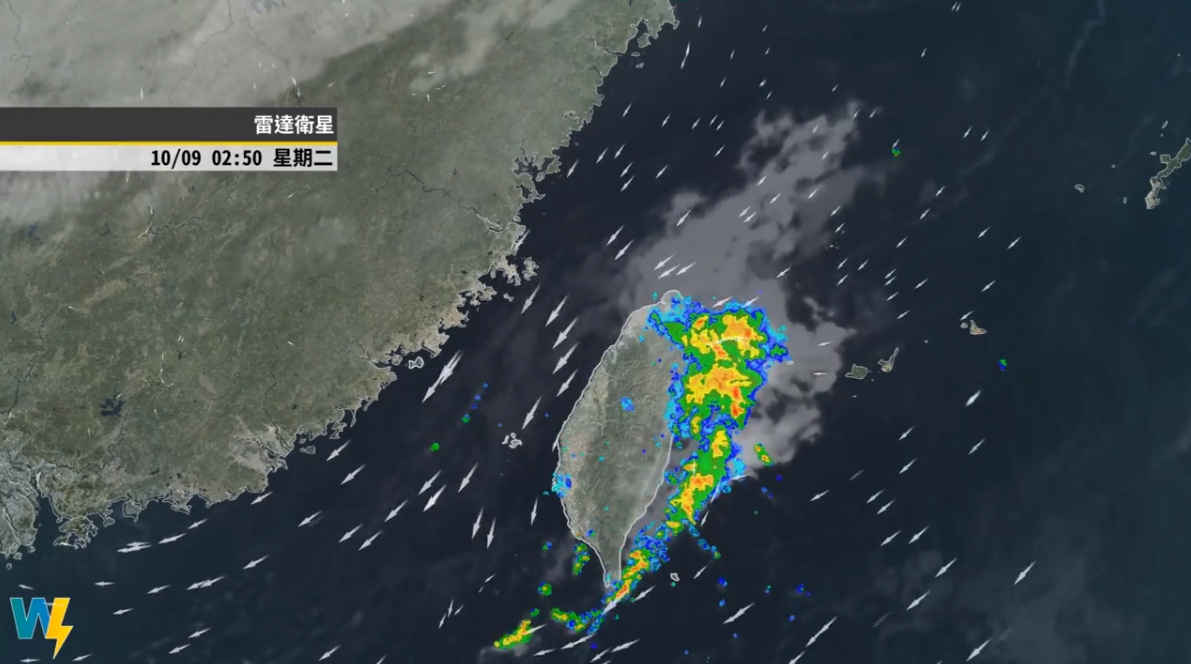 彭啟明分析南北部天氣，指降雨與最高溫都有差距，「好像是一個台灣兩個世界一樣。」（翻攝自氣象達人彭啟明粉專）