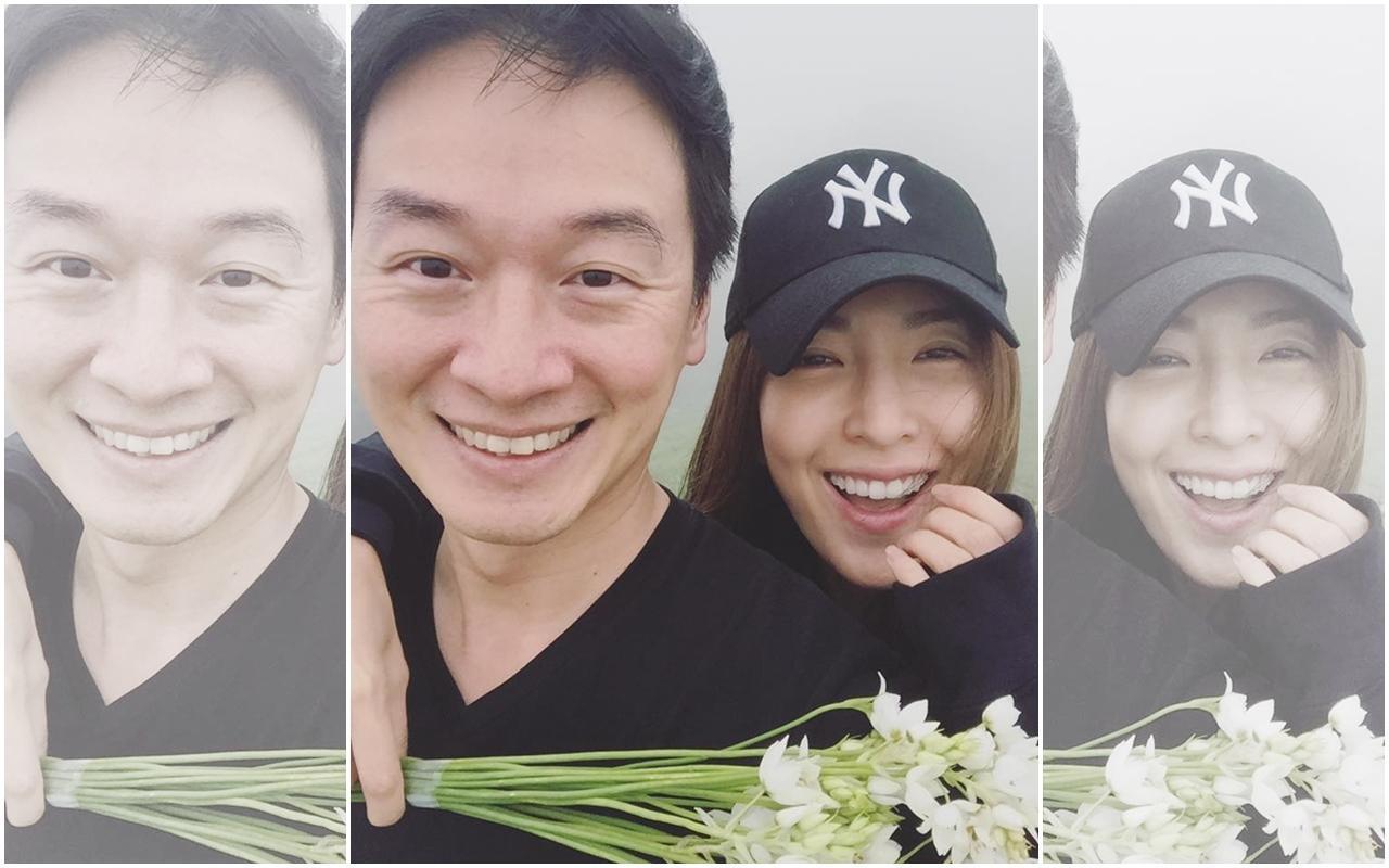 楊謹華難得在臉書公開放閃，照片主角正是交往2年多的美籍男友Ben。（翻攝自楊謹華臉書）
