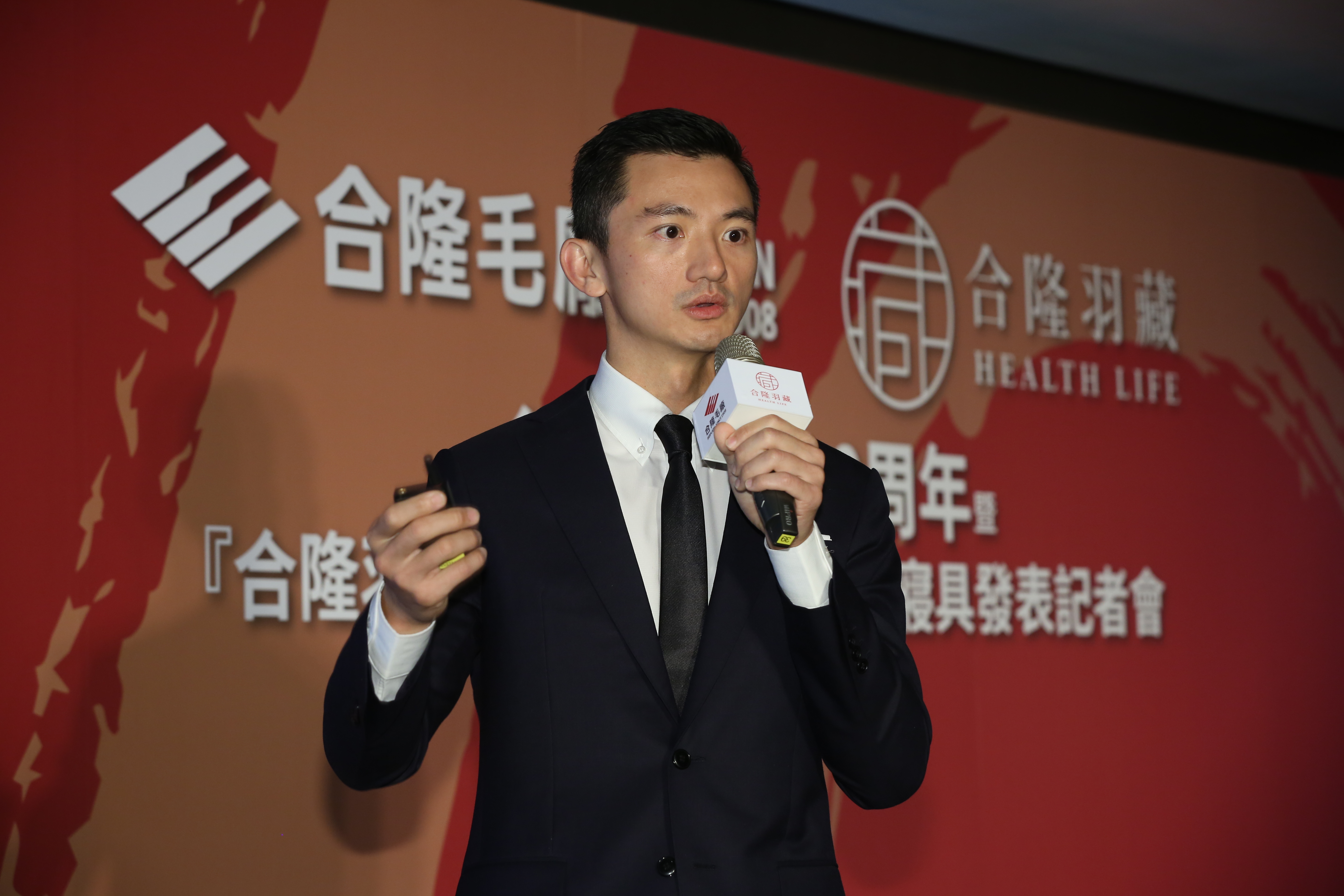 陳彥誠領軍合隆羽藏，以管家服務搶冬季保暖商機。