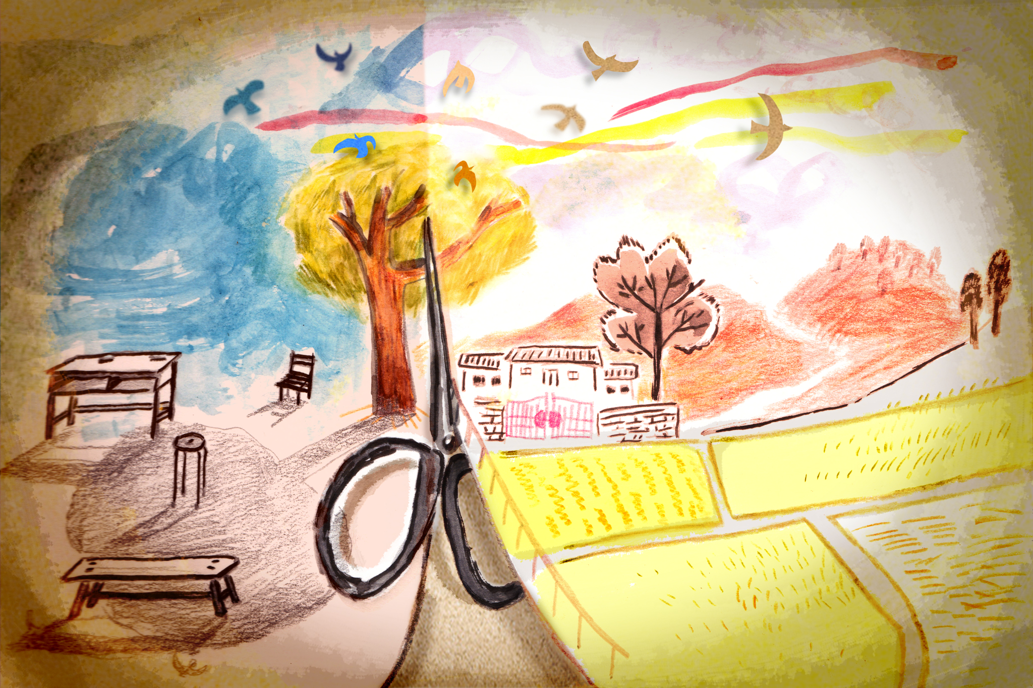 【詩】失所　沈眠